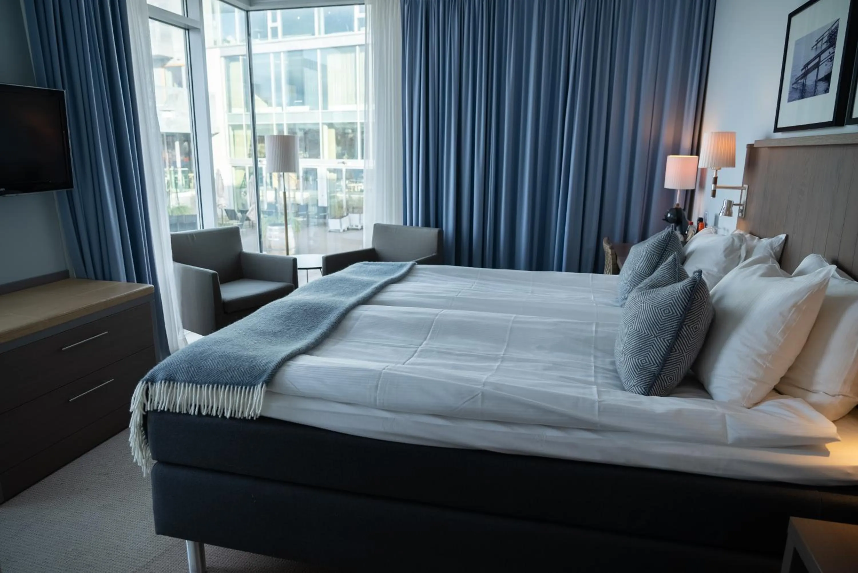 Bed in Marstrands Havshotell