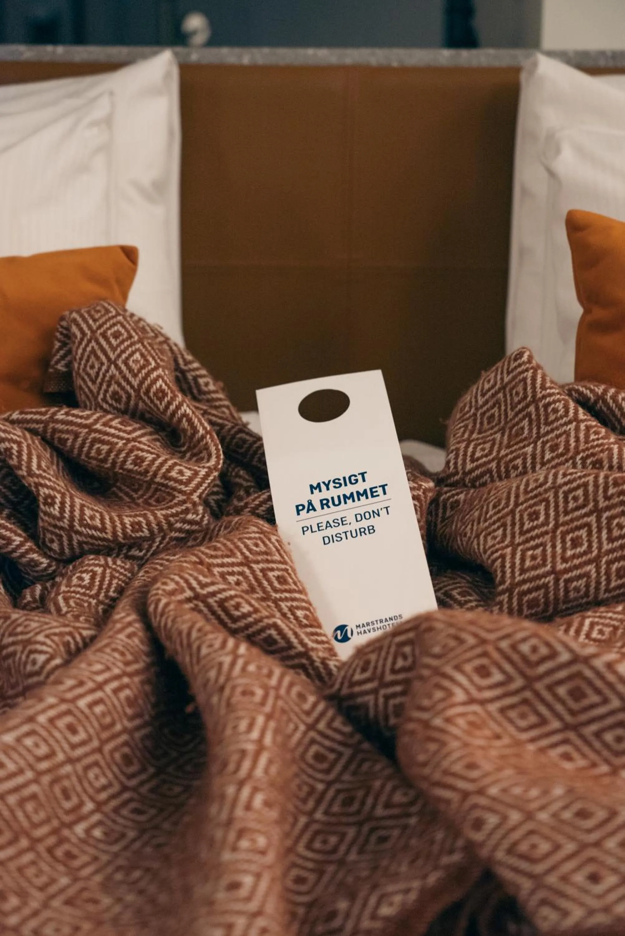 Decorative detail, Bed in Marstrands Havshotell