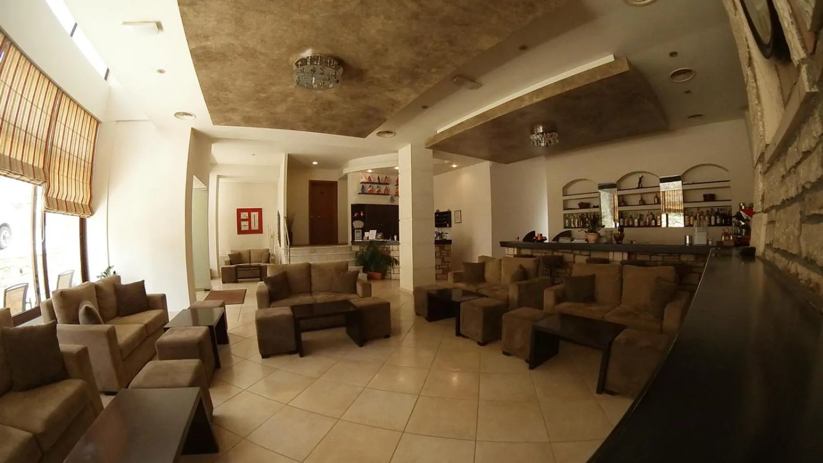 Facade/entrance in Ahilion Hotel