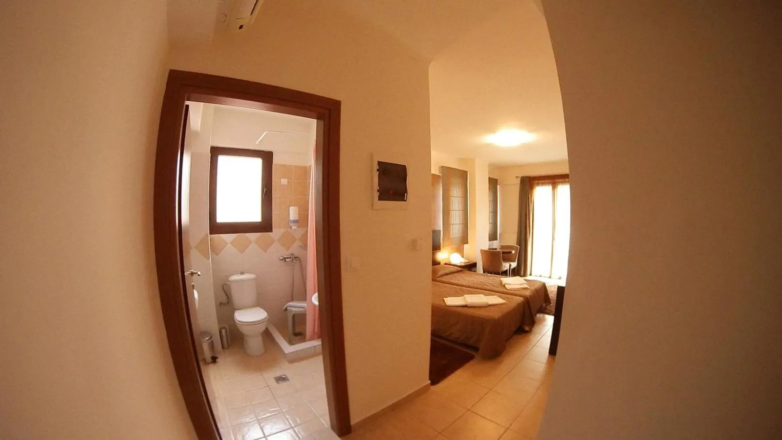 Photo of the whole room, Bed in Ahilion Hotel