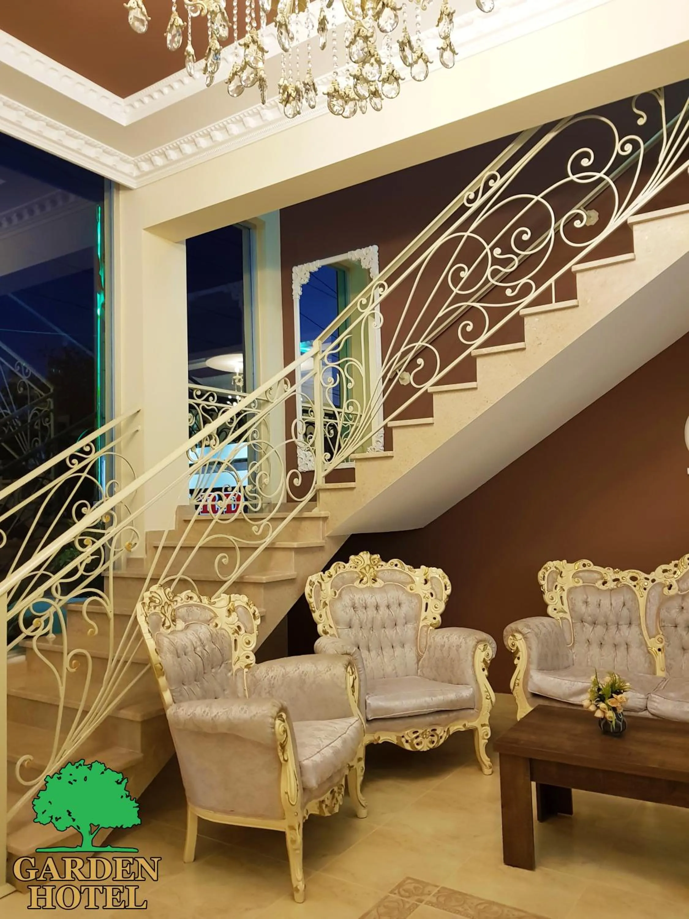 Lobby or reception in Garden Hotel