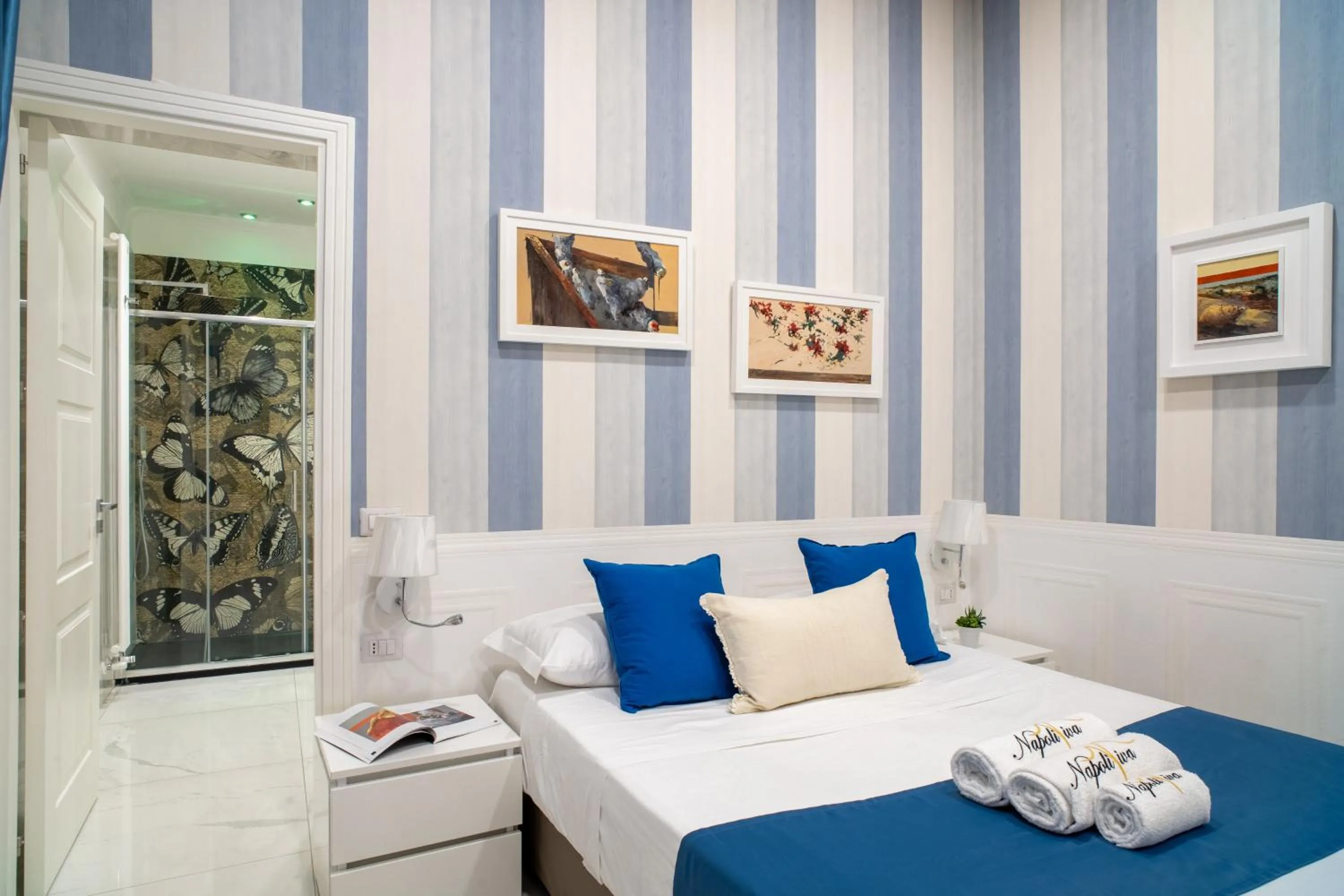 Bed in Napoliviva Bovio