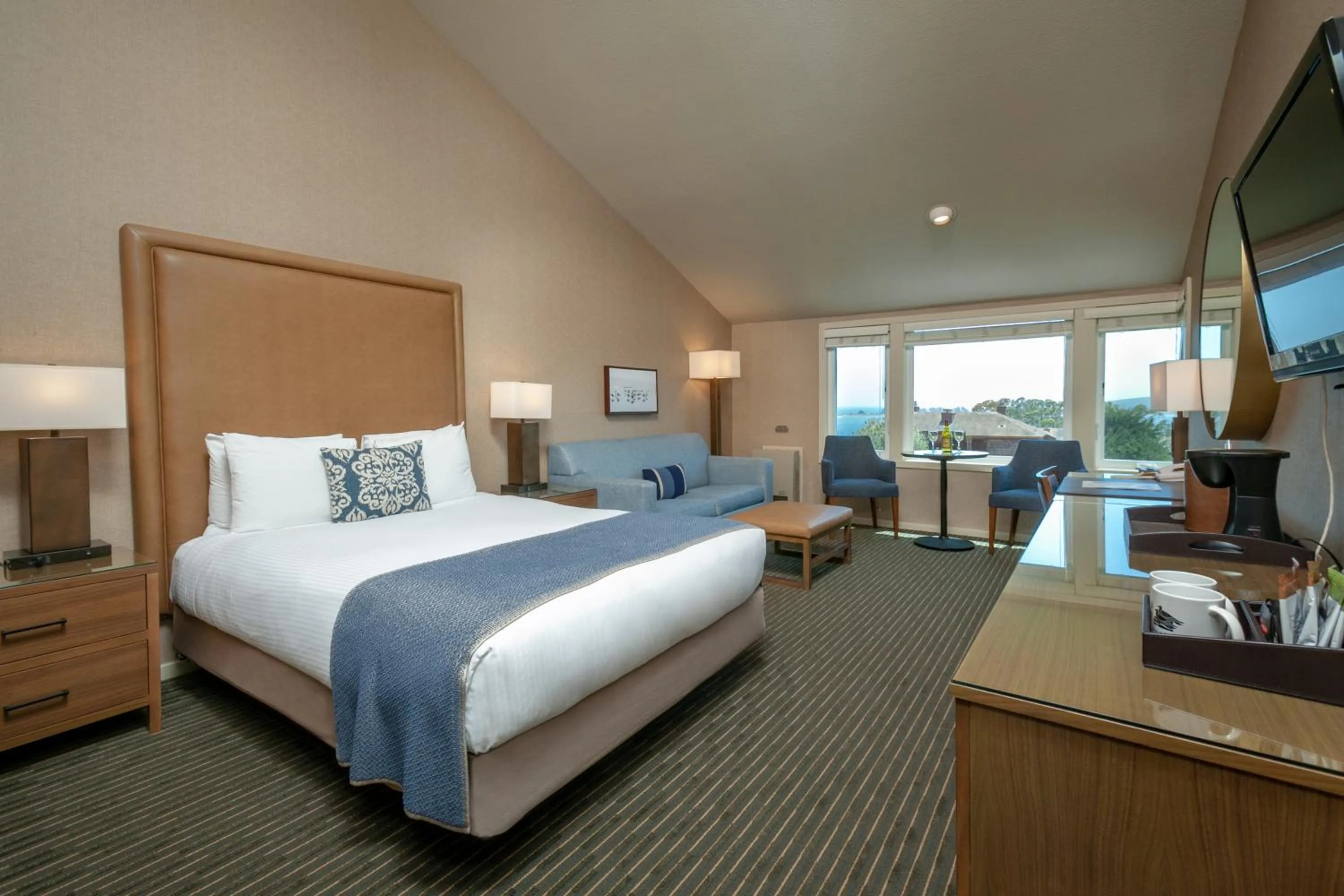 Bed in The Inn at the Tides