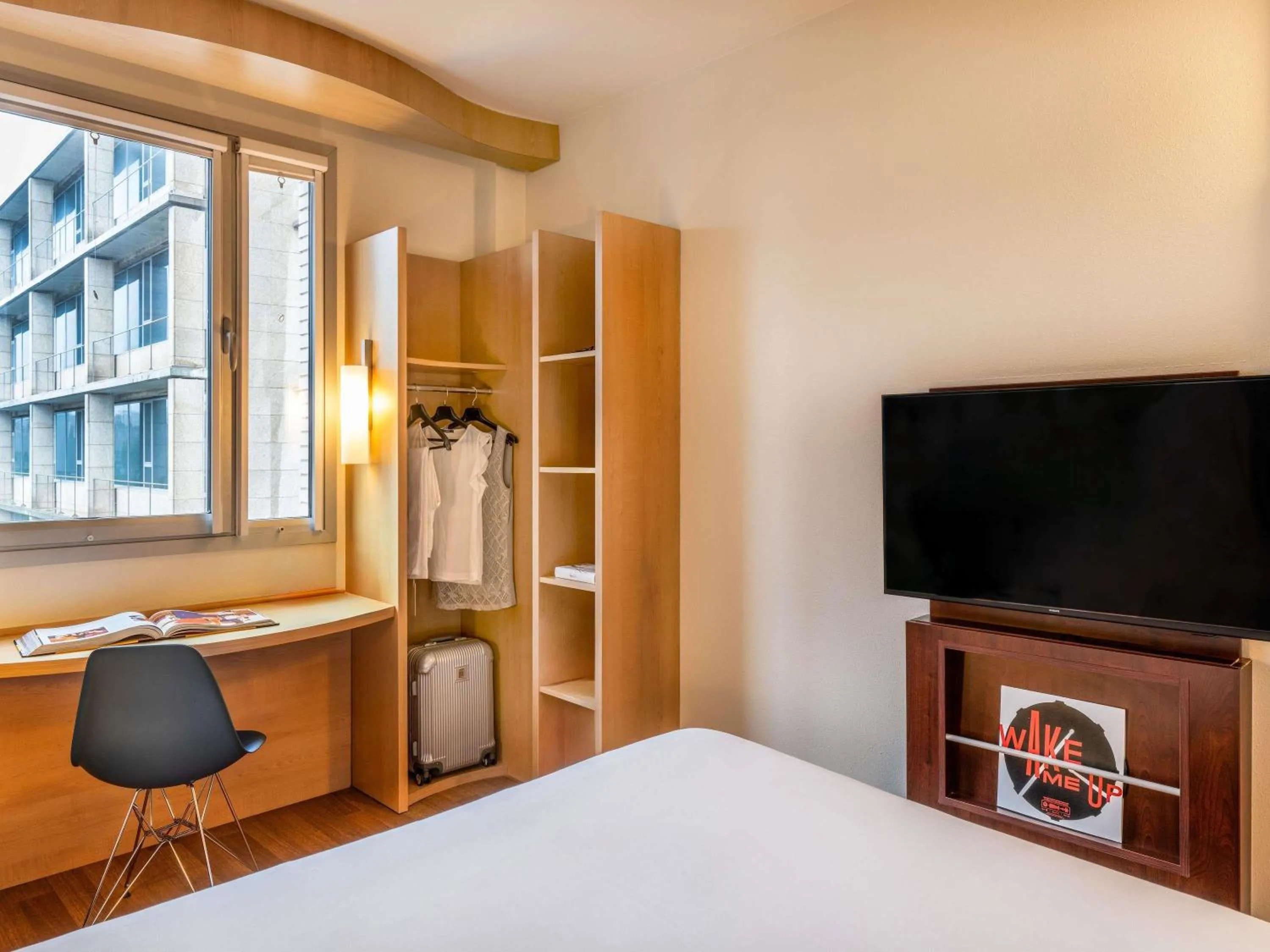 Bedroom, Bed in Ibis Barcelona Plaza Glòries 22@