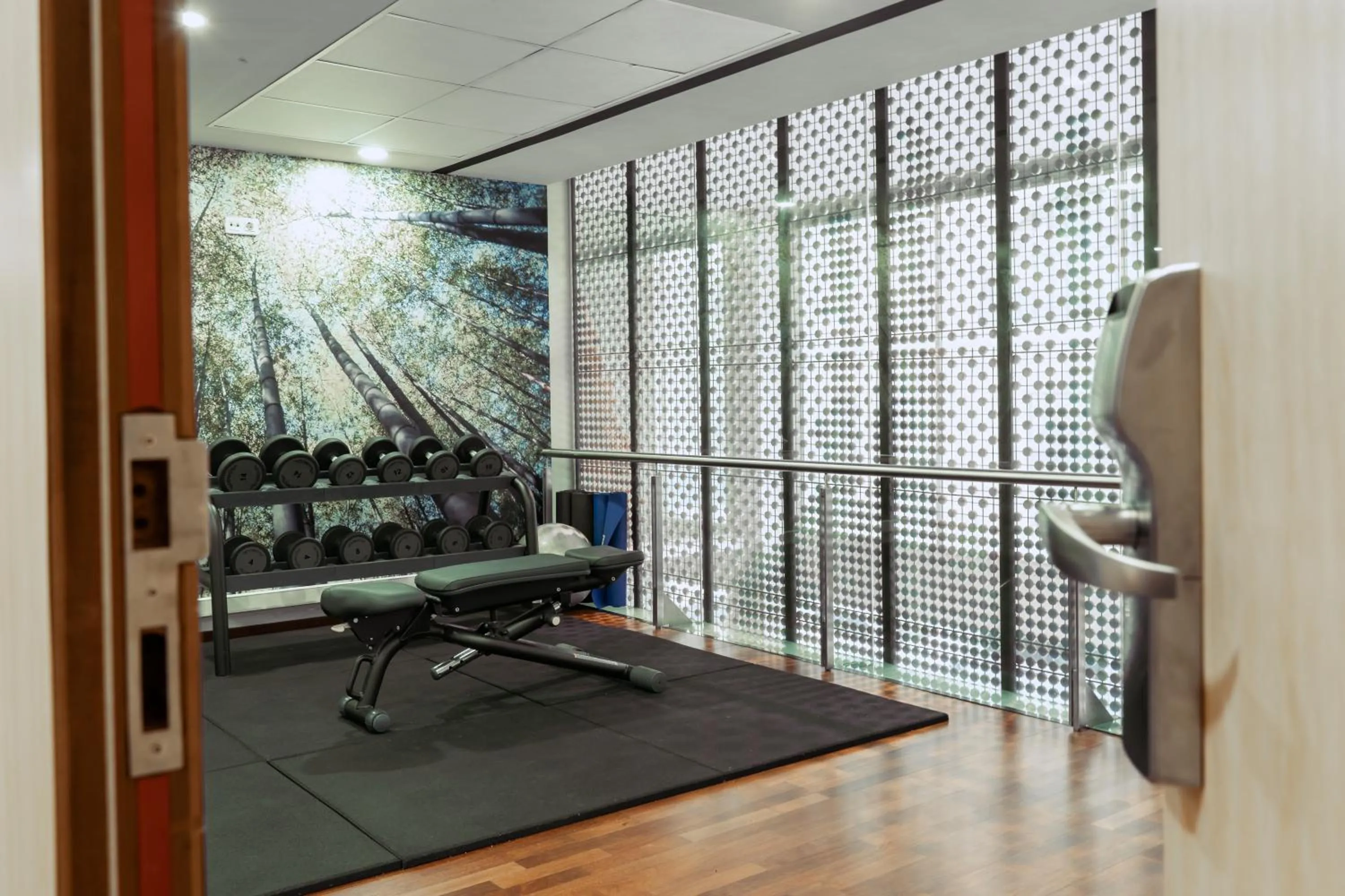 Fitness centre/facilities in Ibis Barcelona Plaza Glòries 22@