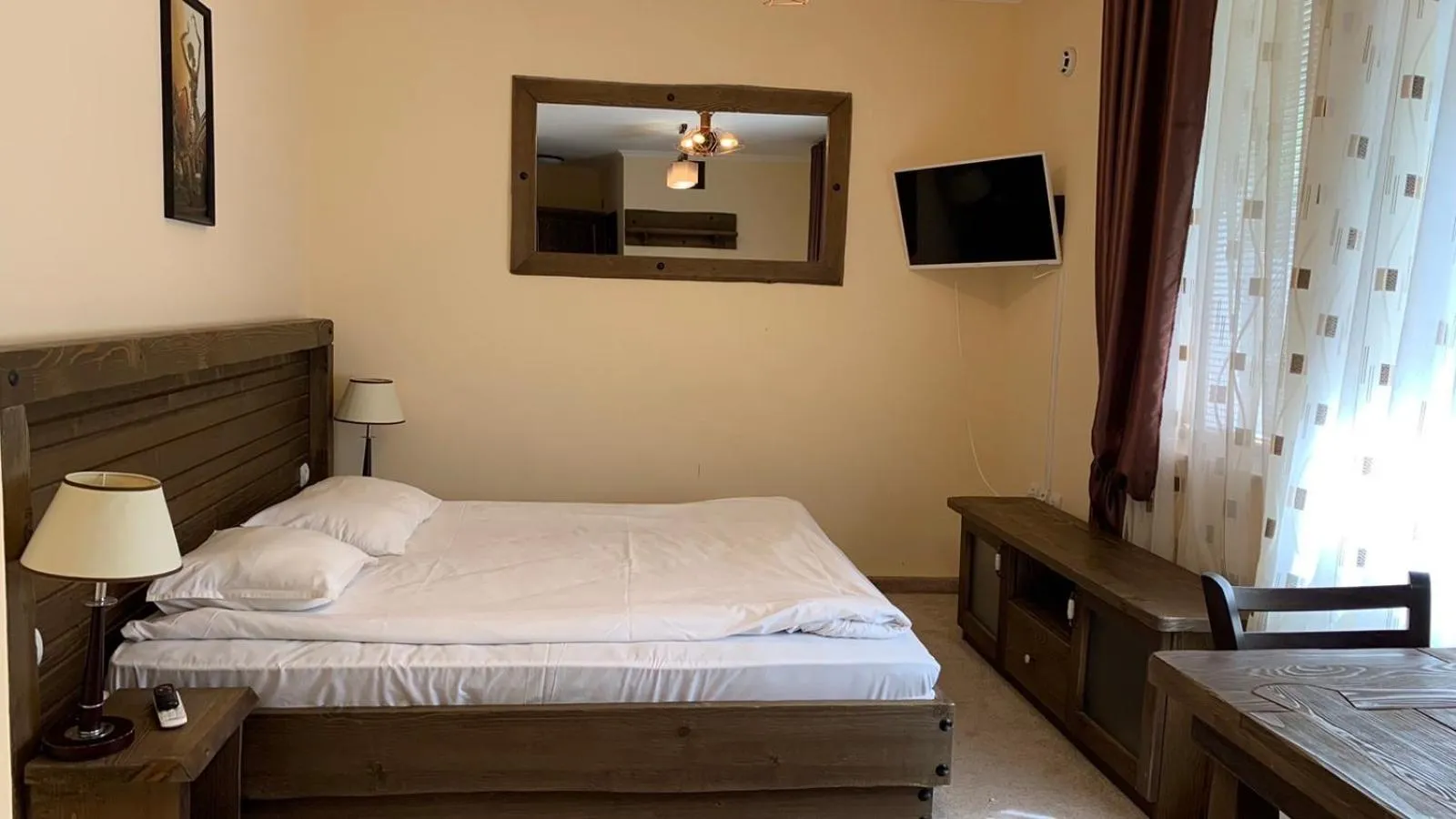 Bed in Grand Monastery Private Apartments