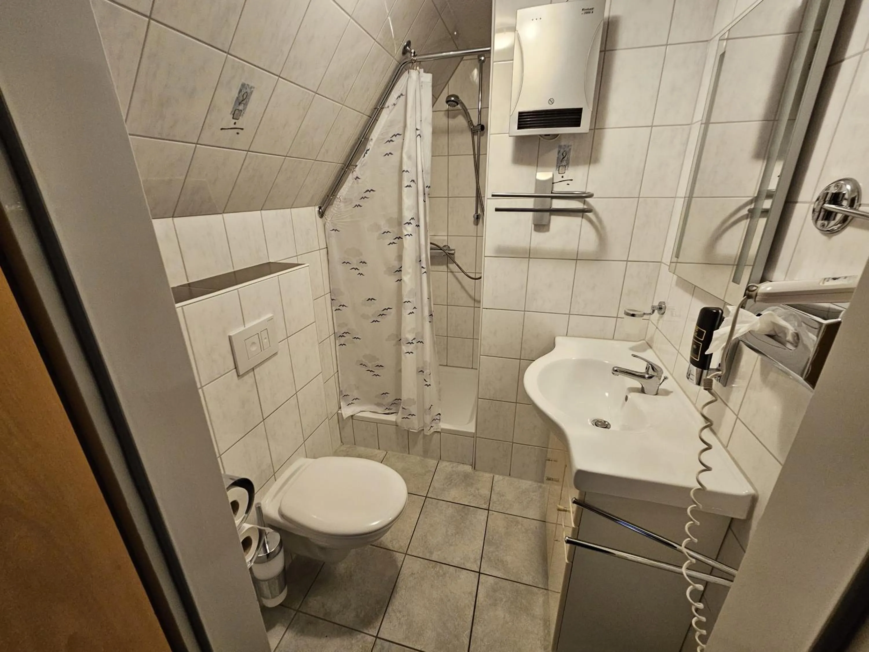 Bathroom in Hotel Pension Am Hafen