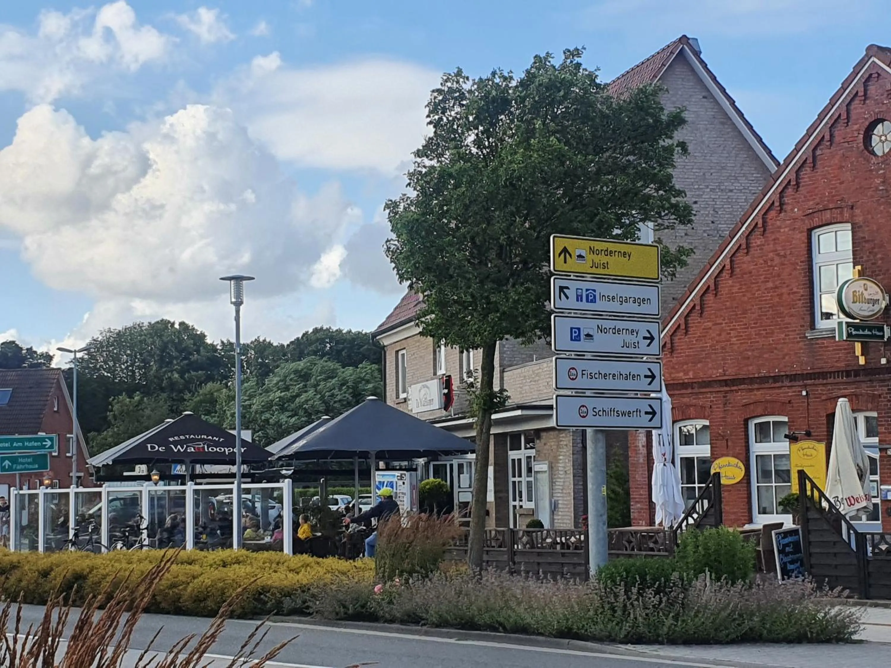 Property building in Hotel Pension Am Hafen