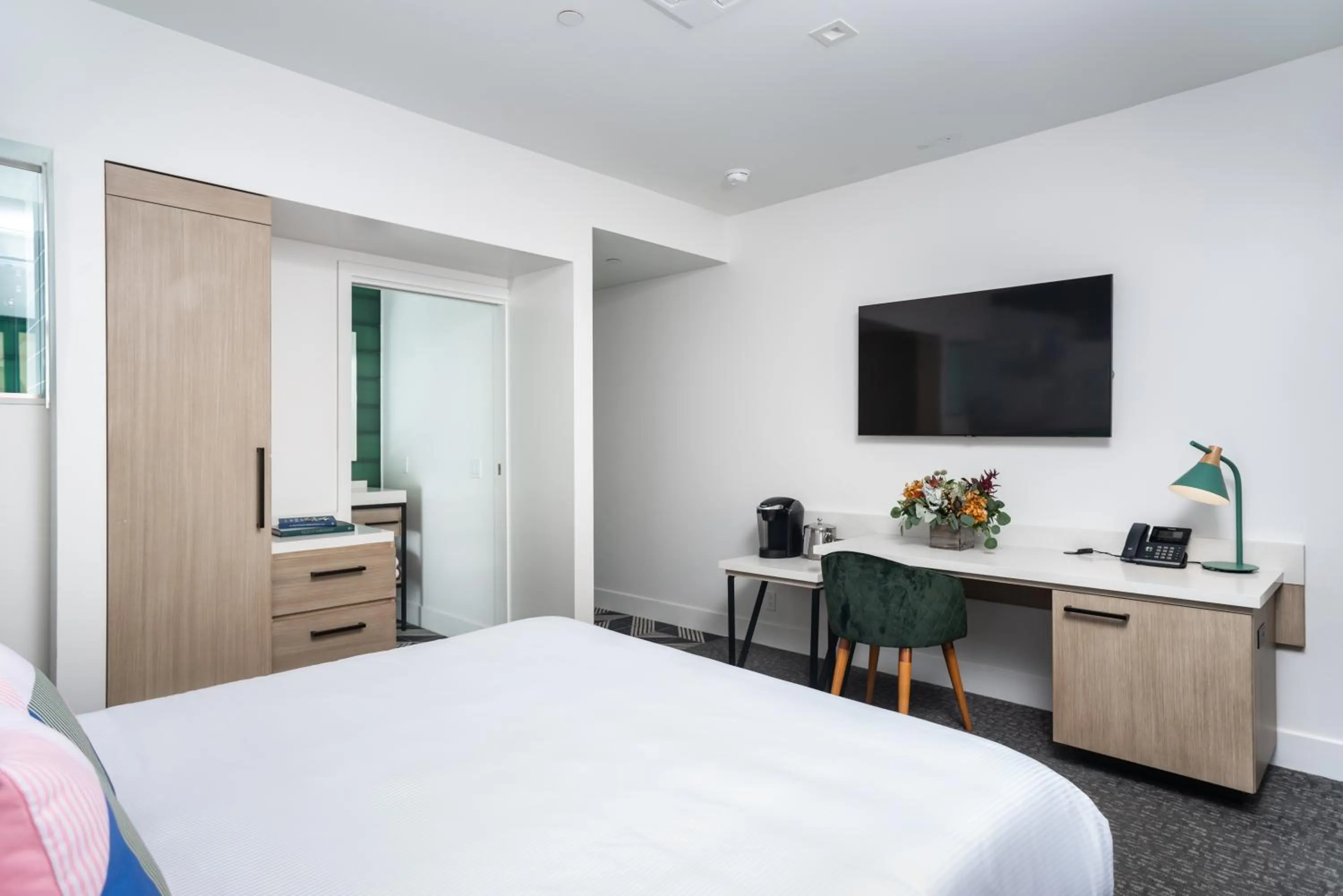 Bed in Bellanca Hotel