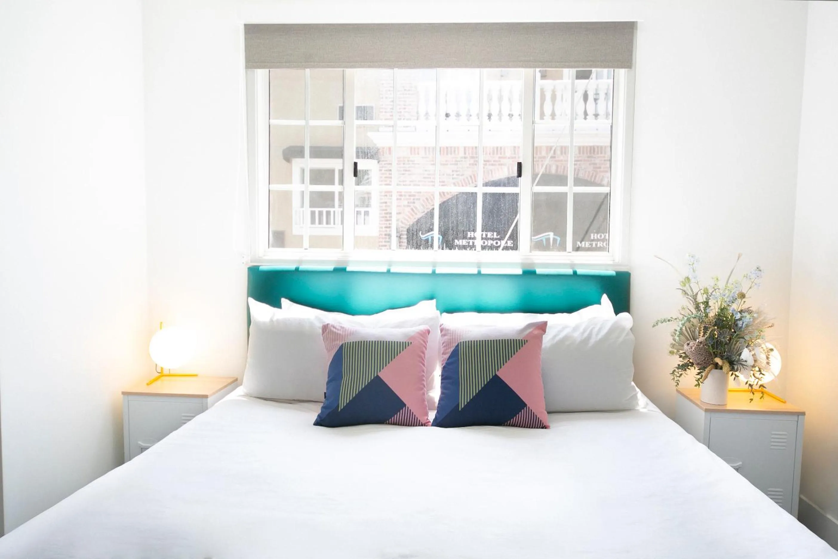 Bed in Bellanca Hotel