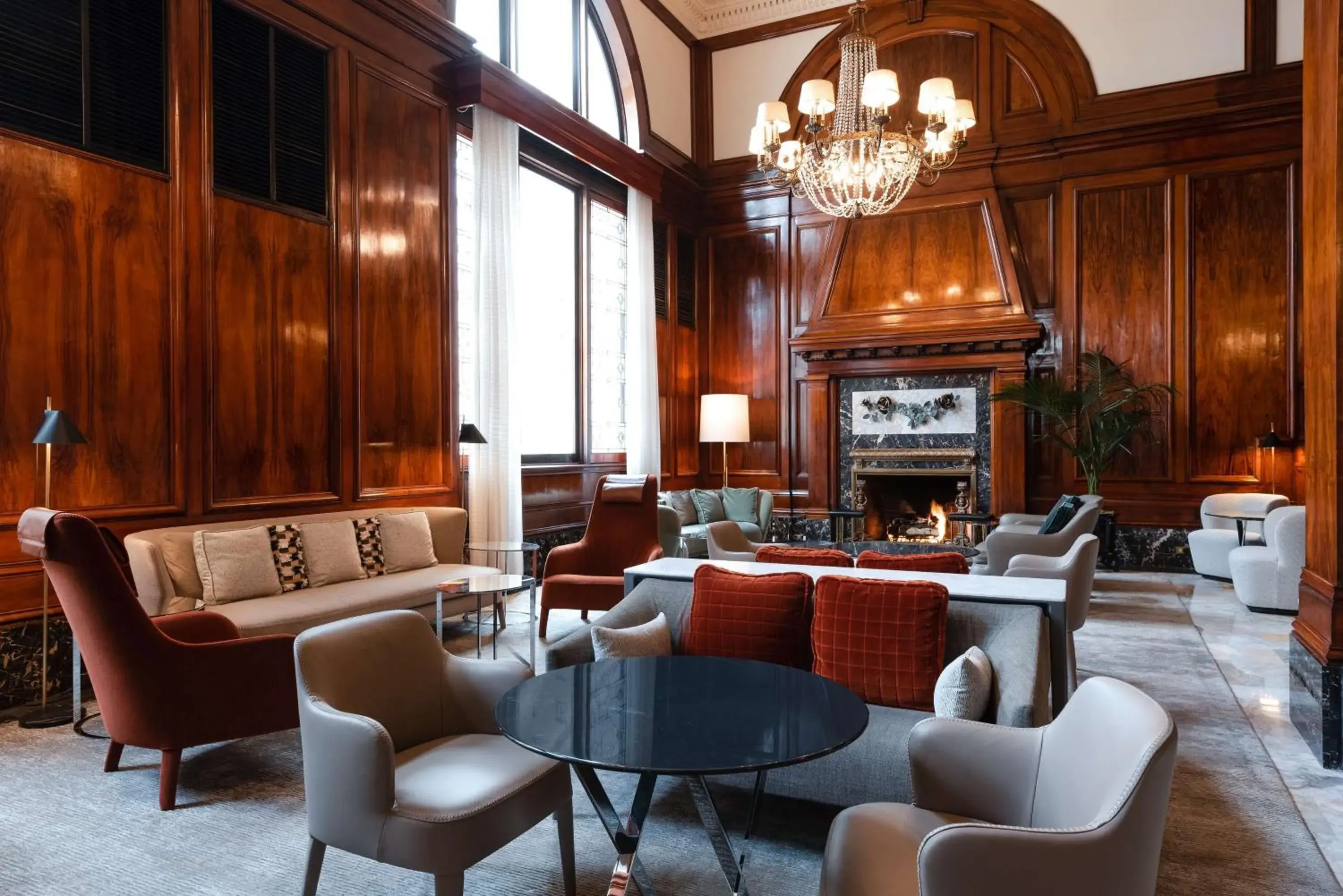 Lobby or reception in The Benson Portland, Curio Collection by Hilton Lobby or reception in The Benson Portland, Curio Collection by Hilton