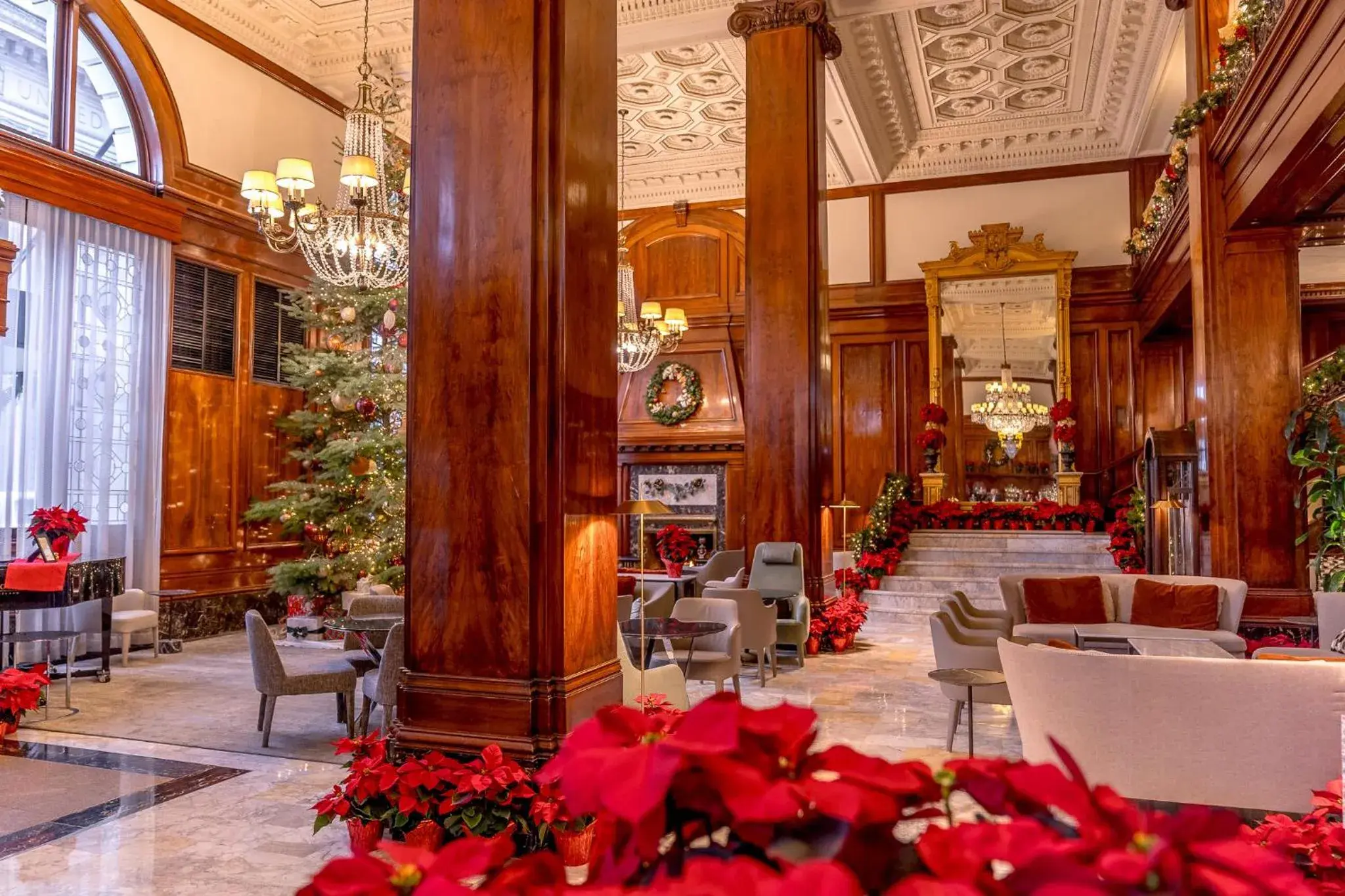 Lobby or reception in The Benson Portland, Curio Collection by Hilton Lobby or reception in The Benson Portland, Curio Collection by Hilton