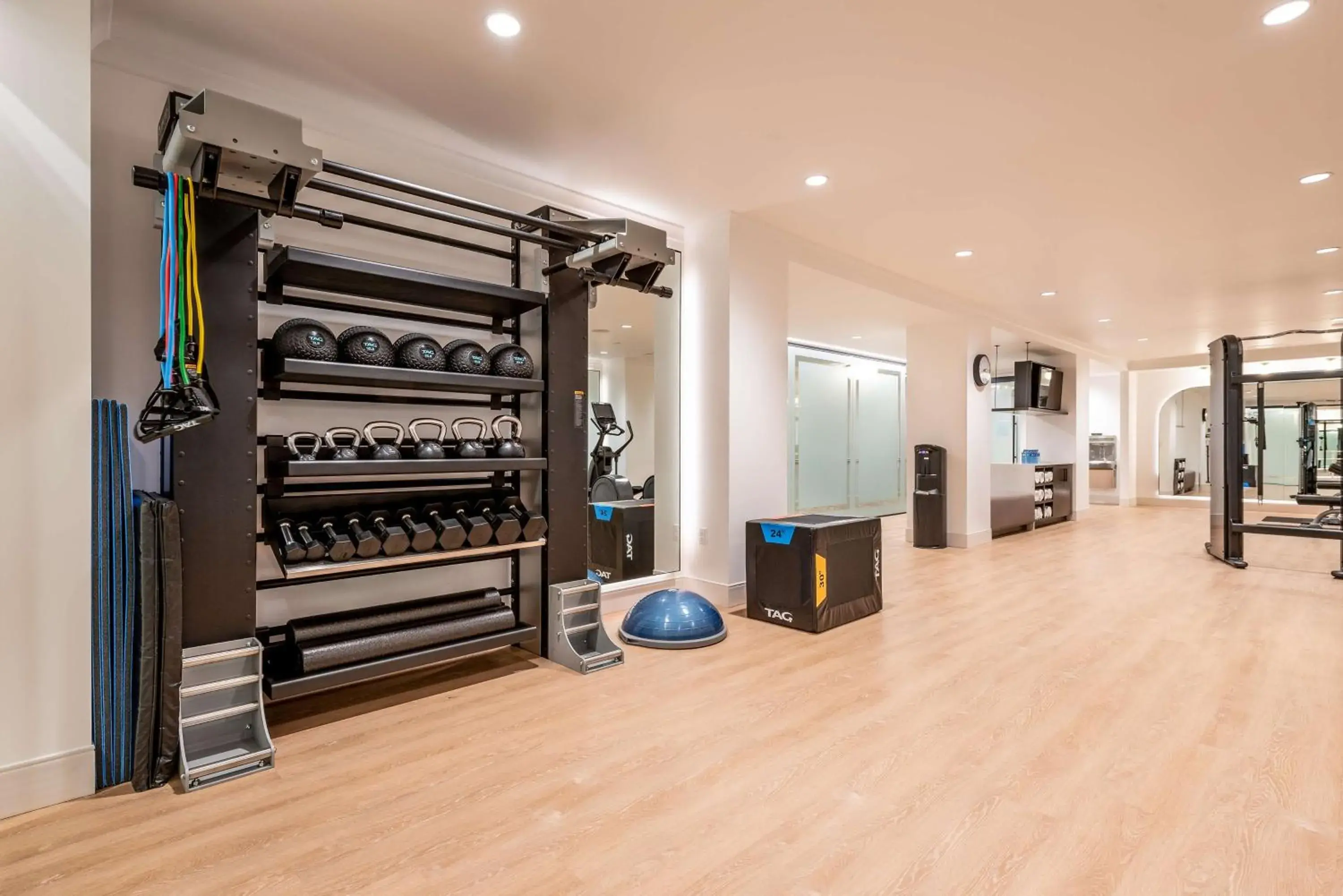 Fitness centre/facilities in The Benson Portland, Curio Collection by Hilton Fitness centre/facilities in The Benson Portland, Curio Collection by Hilton