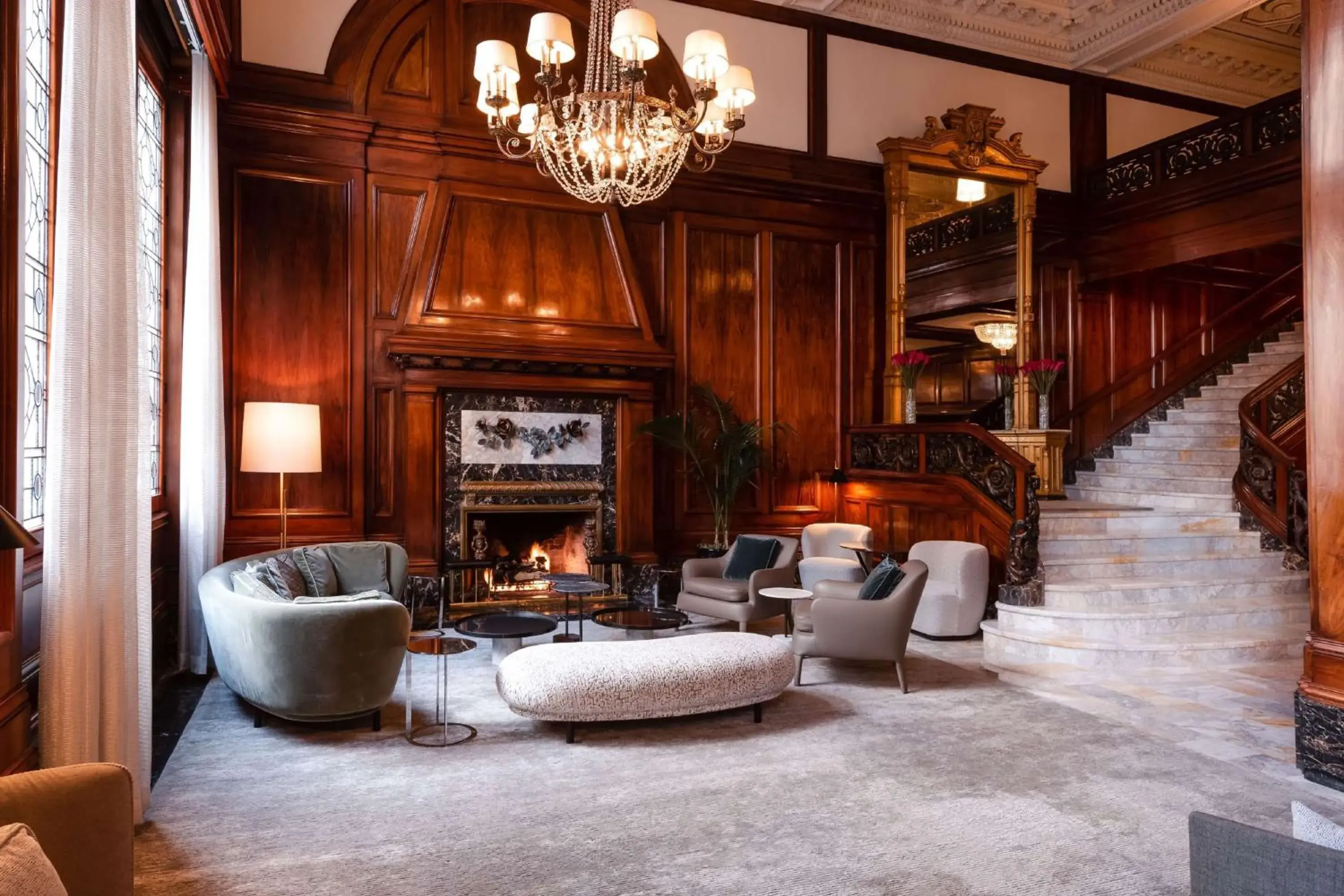 Lobby or reception in The Benson Portland, Curio Collection by Hilton Lobby or reception in The Benson Portland, Curio Collection by Hilton