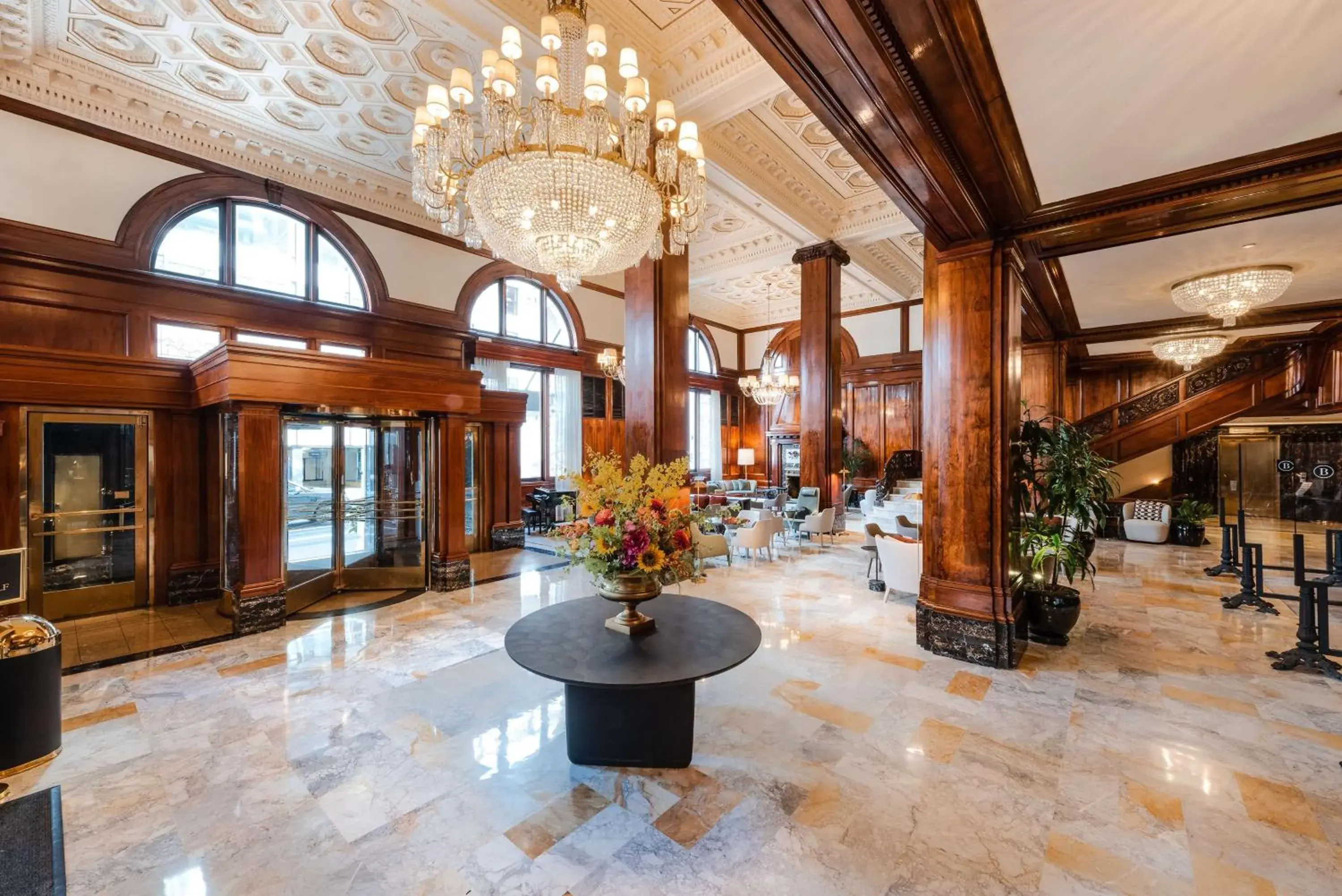 Lobby or reception in The Benson Portland, Curio Collection by Hilton Lobby or reception in The Benson Portland, Curio Collection by Hilton