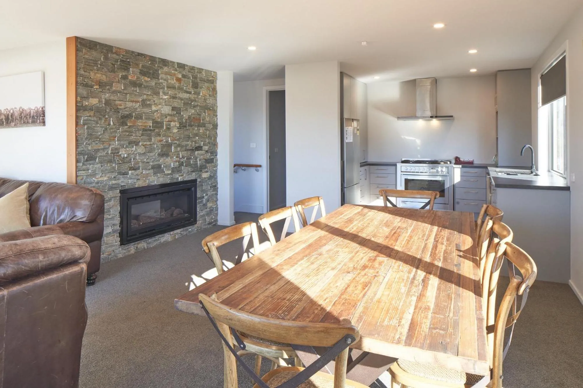 Dining area in Bivouac Stars A