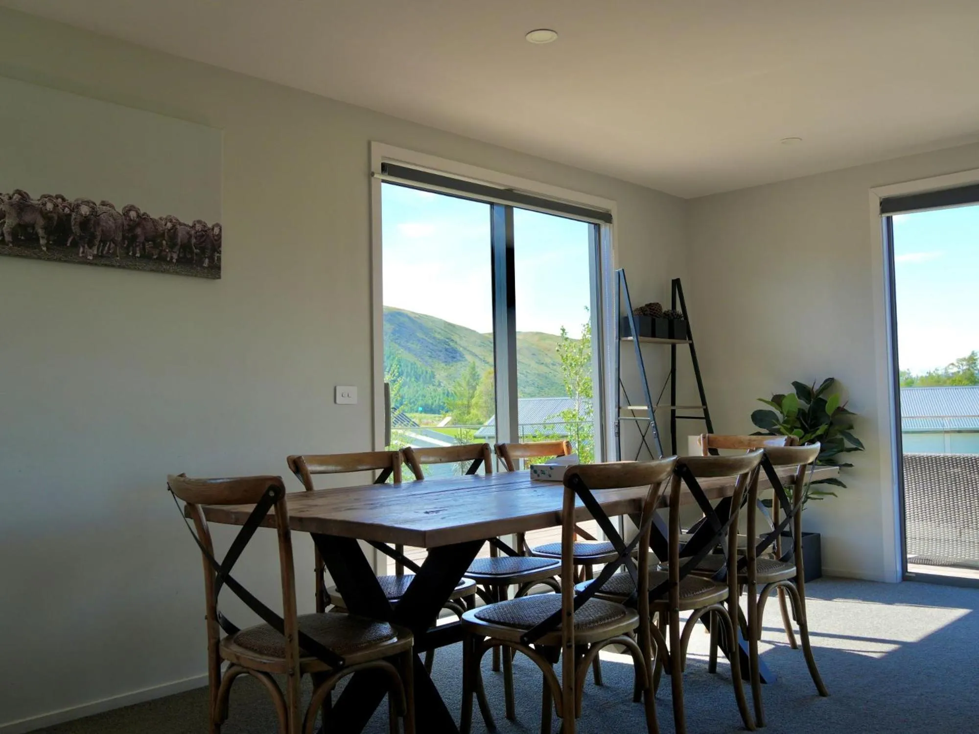 Dining area in Bivouac Stars A