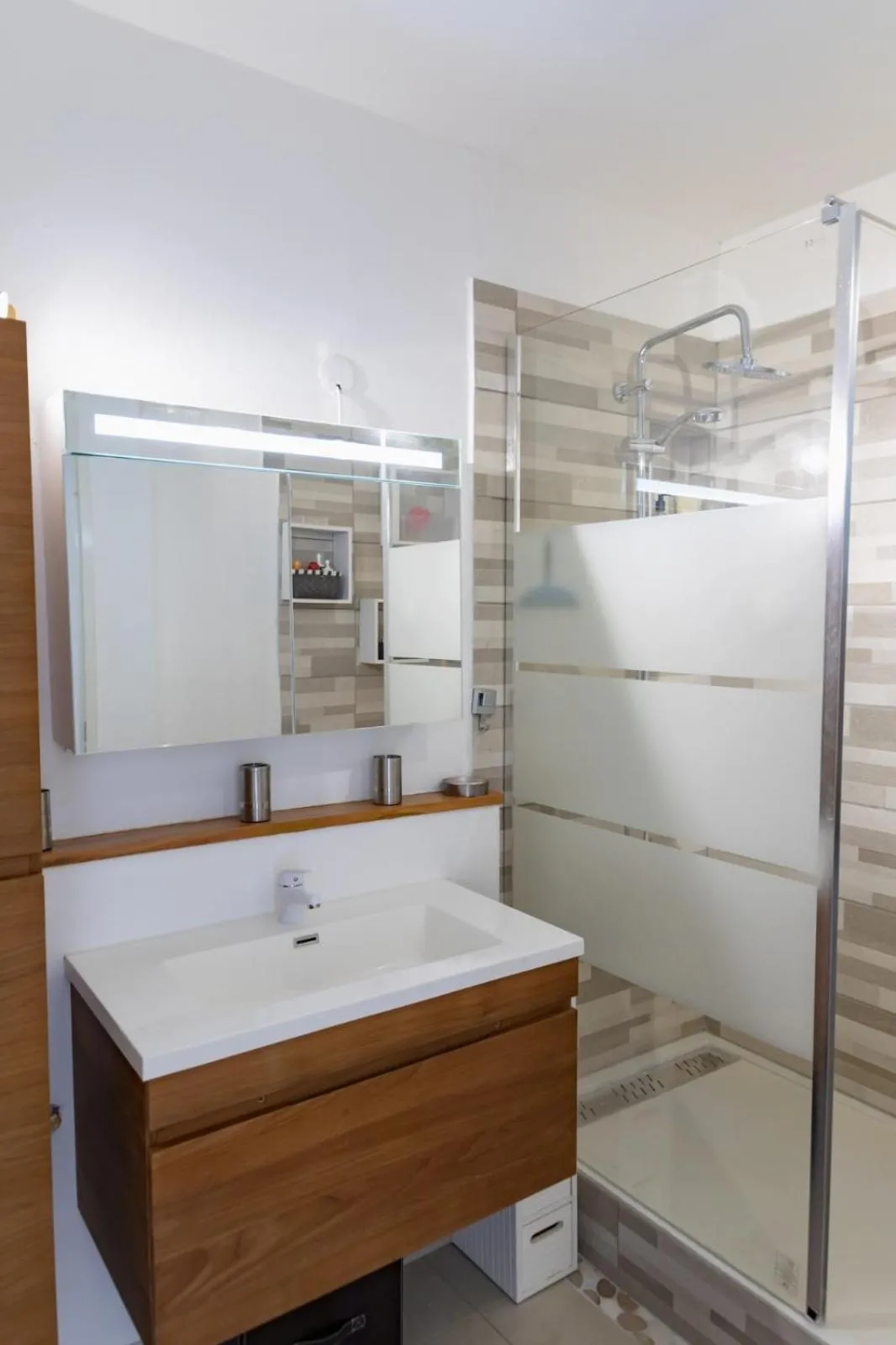 Shower in Résidence La Canonnière