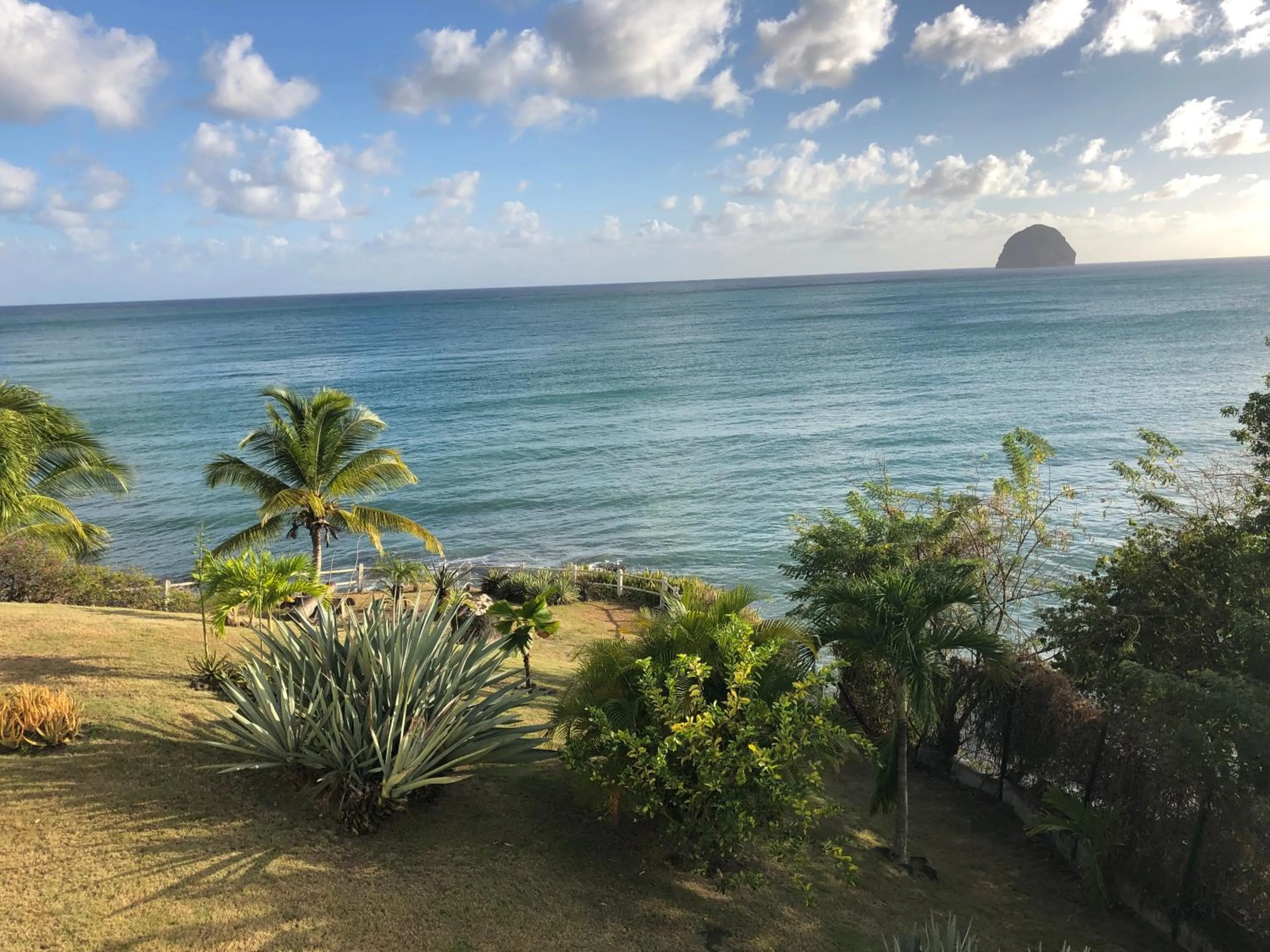 Garden view in Résidence La Canonnière