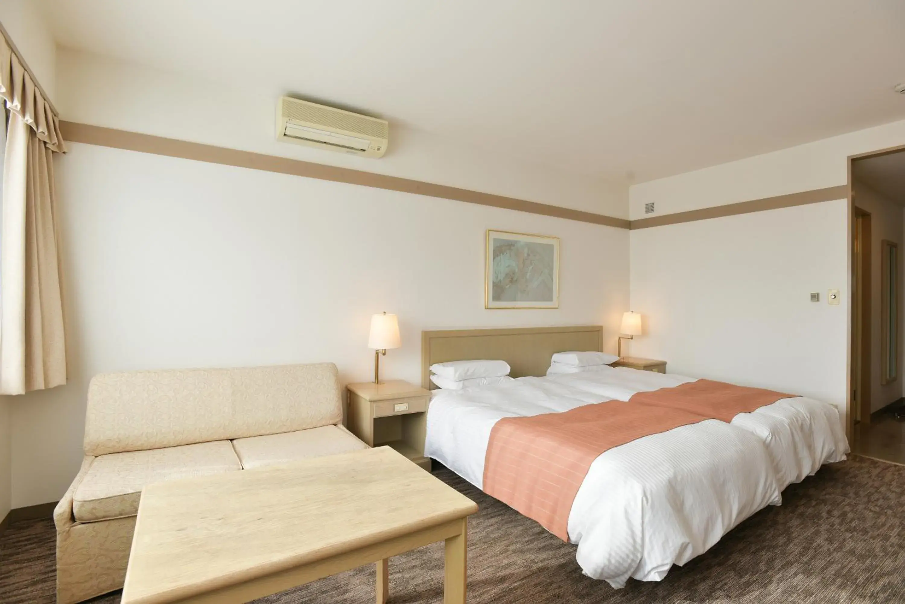 Bed in Sahoro Resort Hotel Bed in Sahoro Resort Hotel