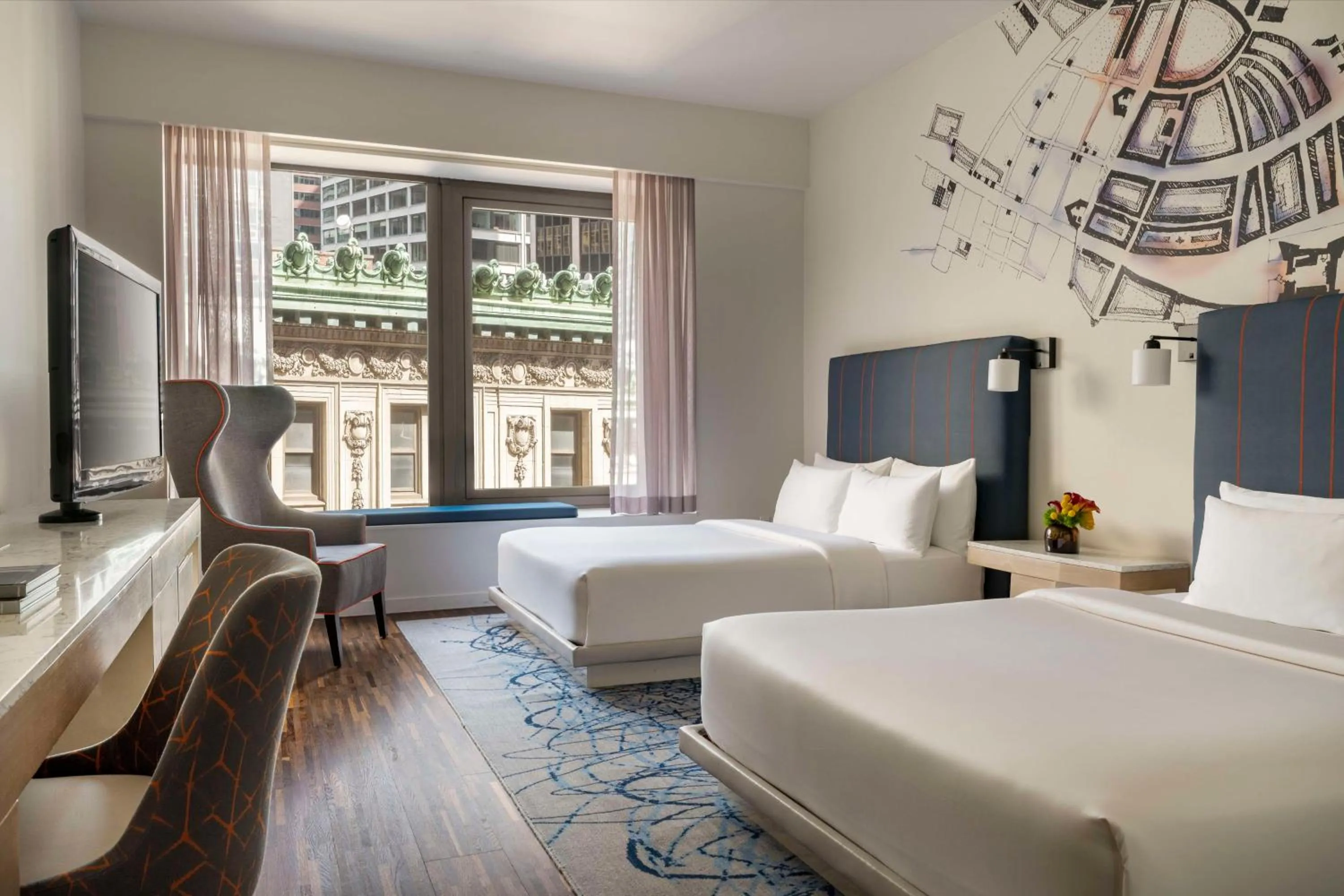 Bedroom, Bed in Hyatt Centric Wall Street New York
