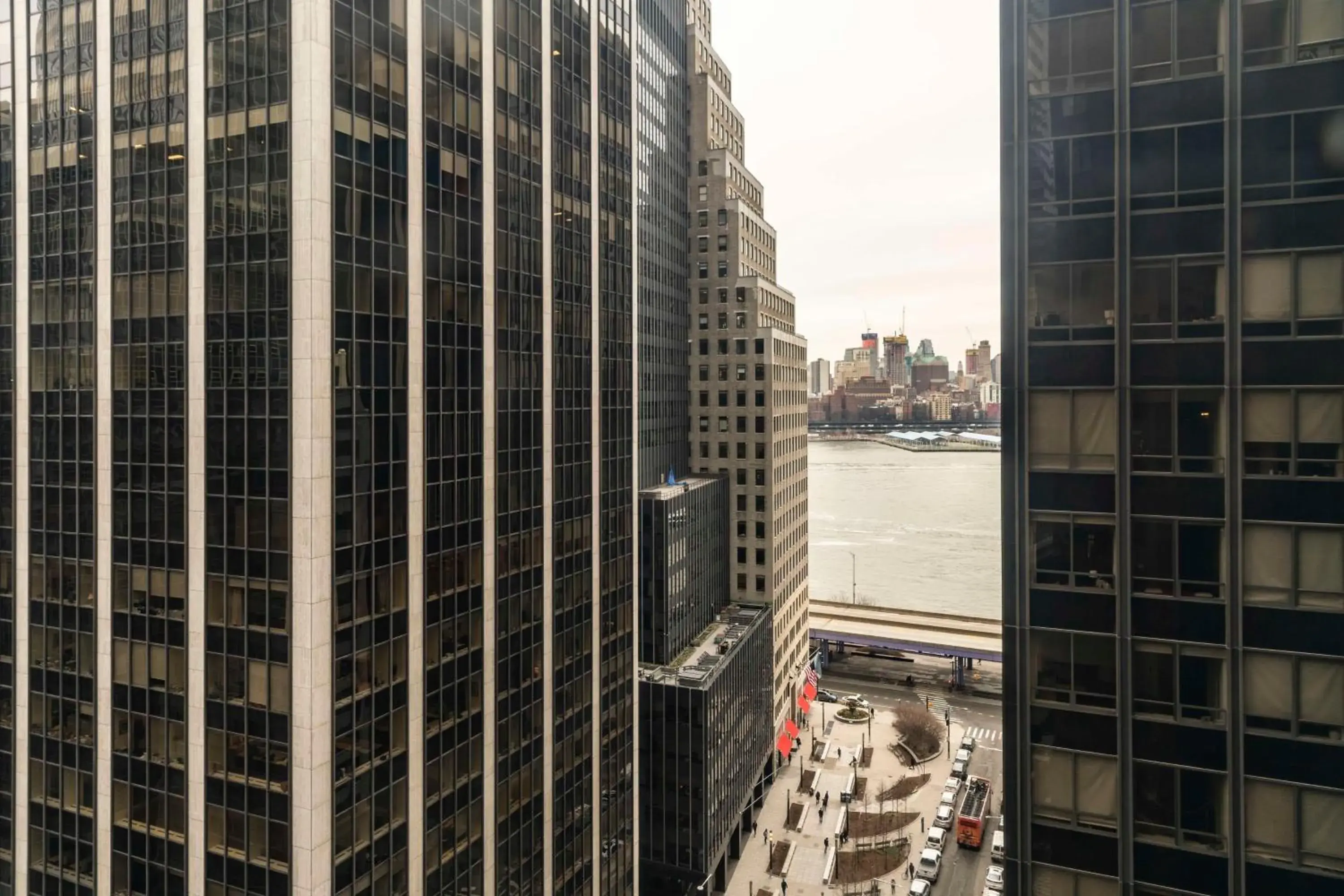 Bedroom in Hyatt Centric Wall Street New York Bedroom in Hyatt Centric Wall Street New York