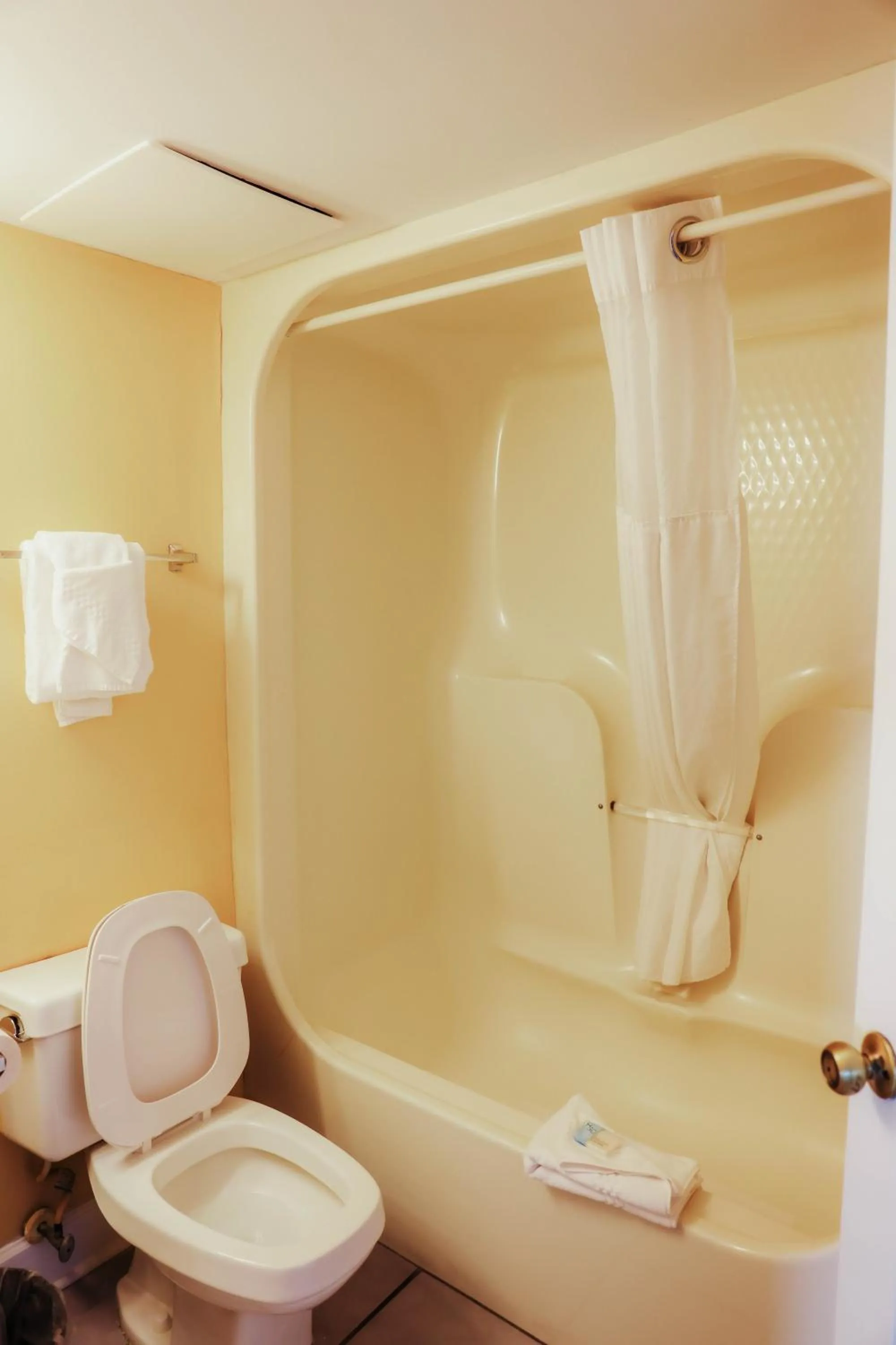 Bathroom in Ocean Club Resort Myrtle Beach a Ramada by Wyndham