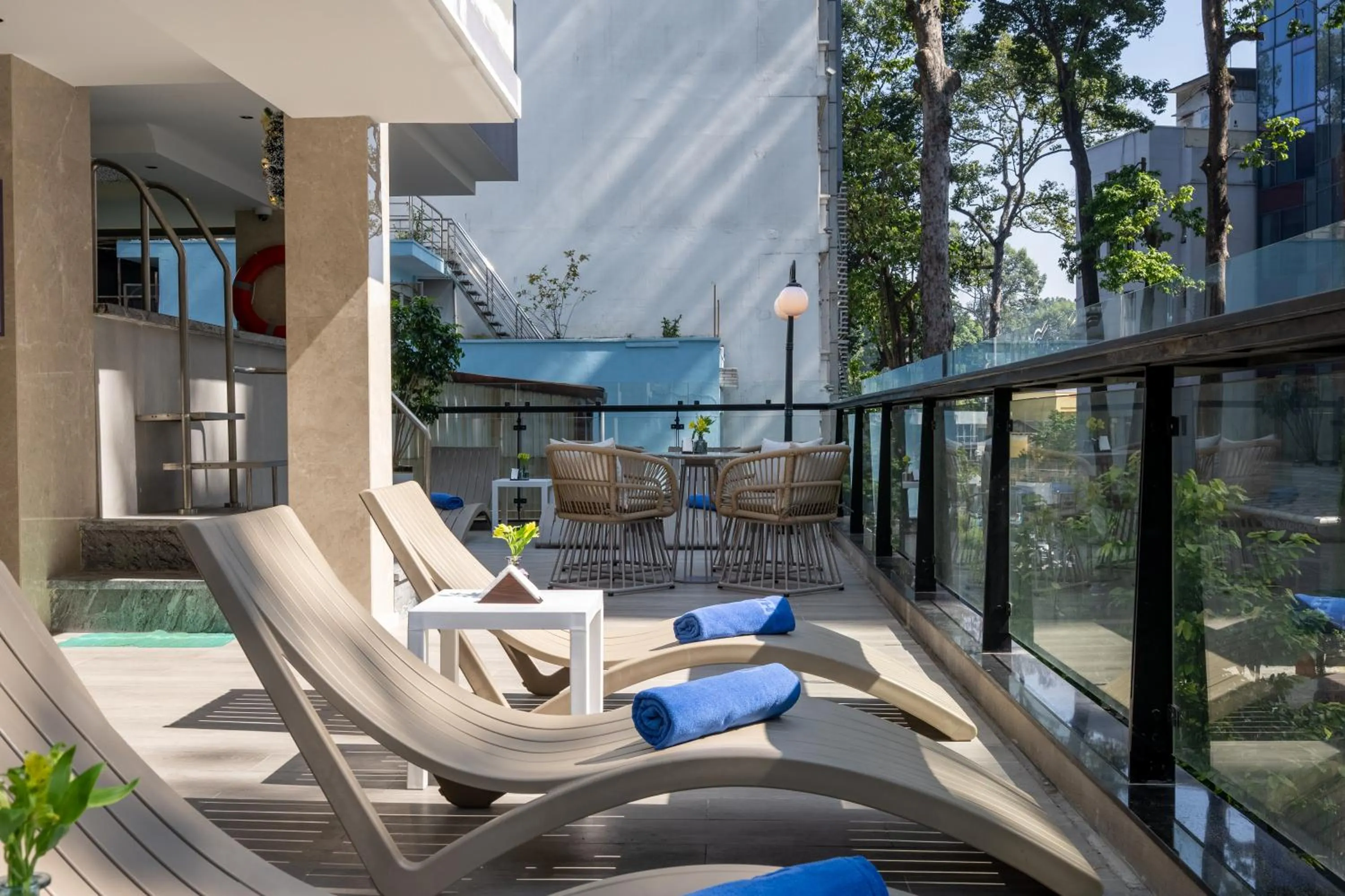 Swimming pool in Harmony Saigon Hotel & Spa