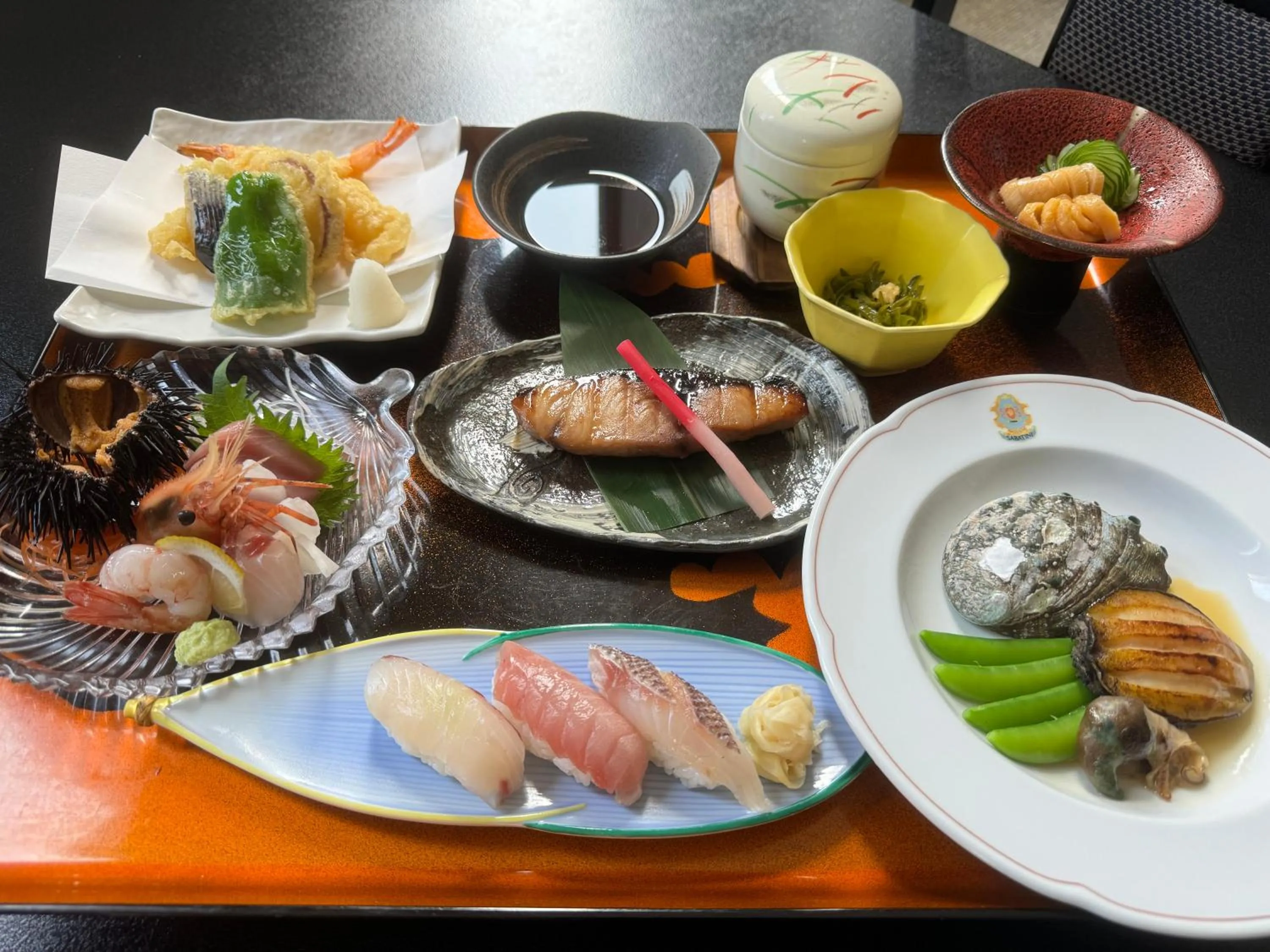 Dinner in Ofunato Onsen