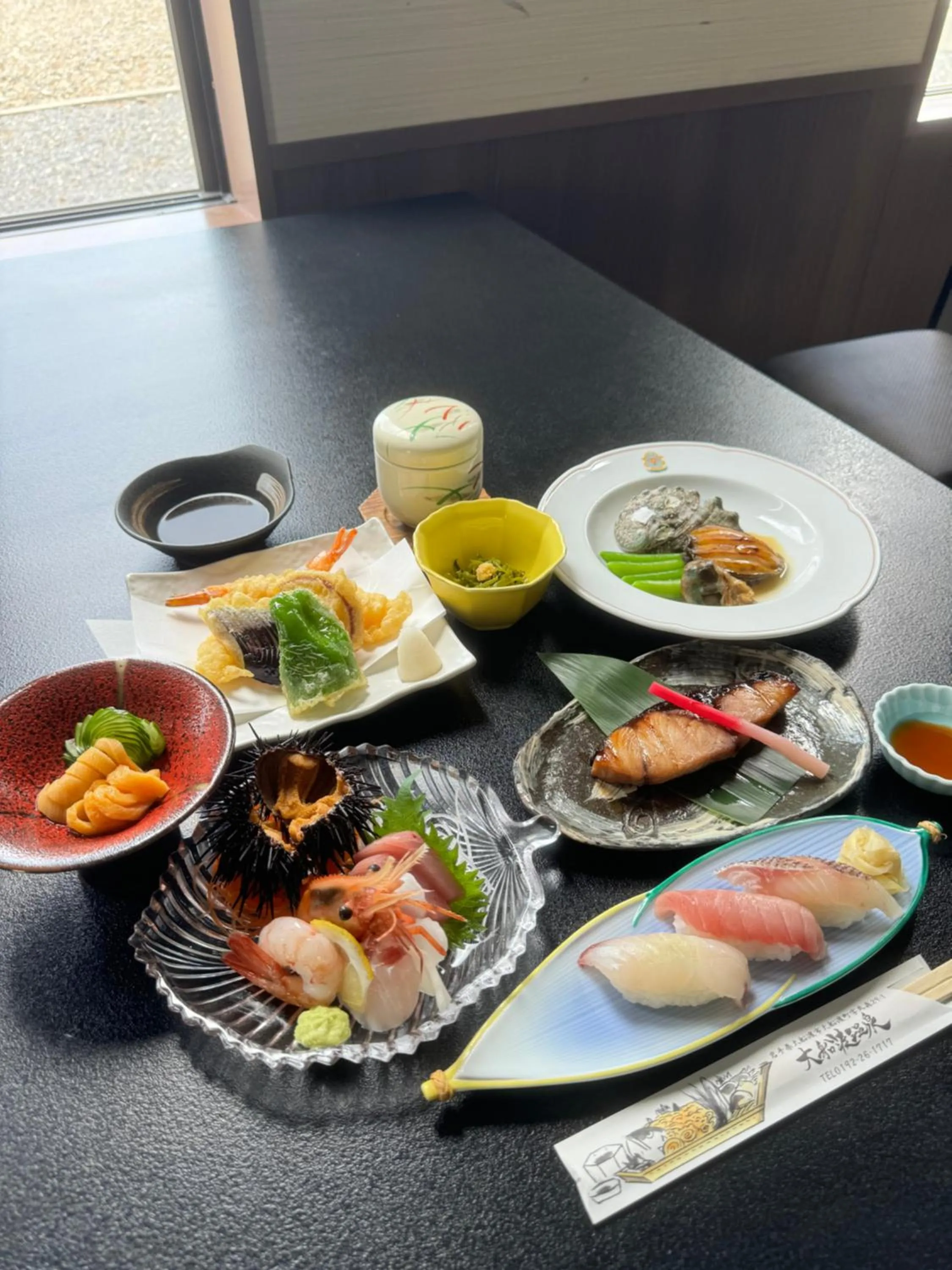 Dinner in Ofunato Onsen