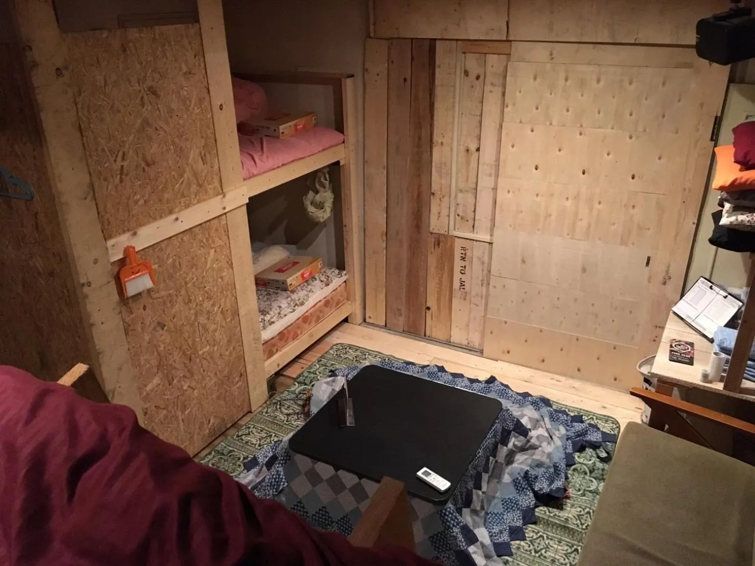 Bed in ILA Hakushu Guesthouse