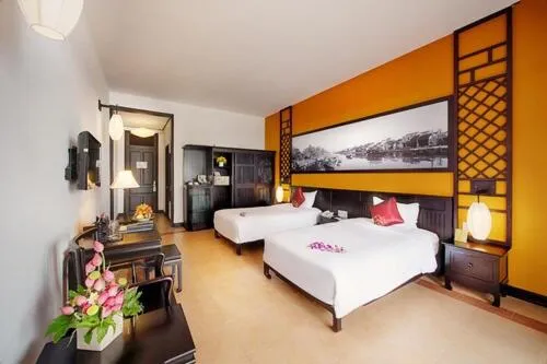 Bedroom, Bed in Hoi An Beach Resort