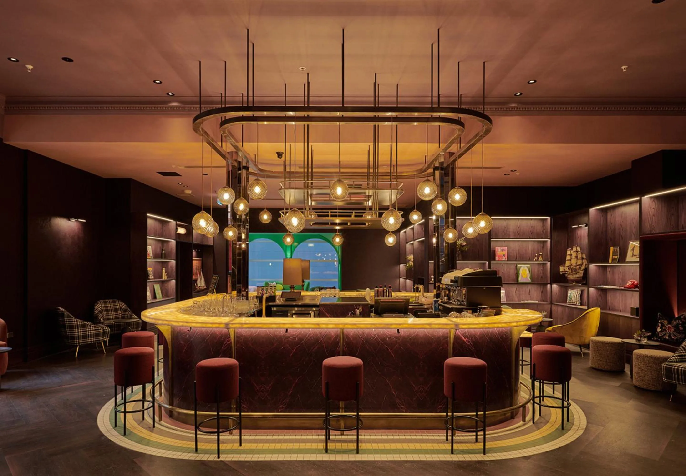 Lounge or bar in Naumi Hotel Wellington