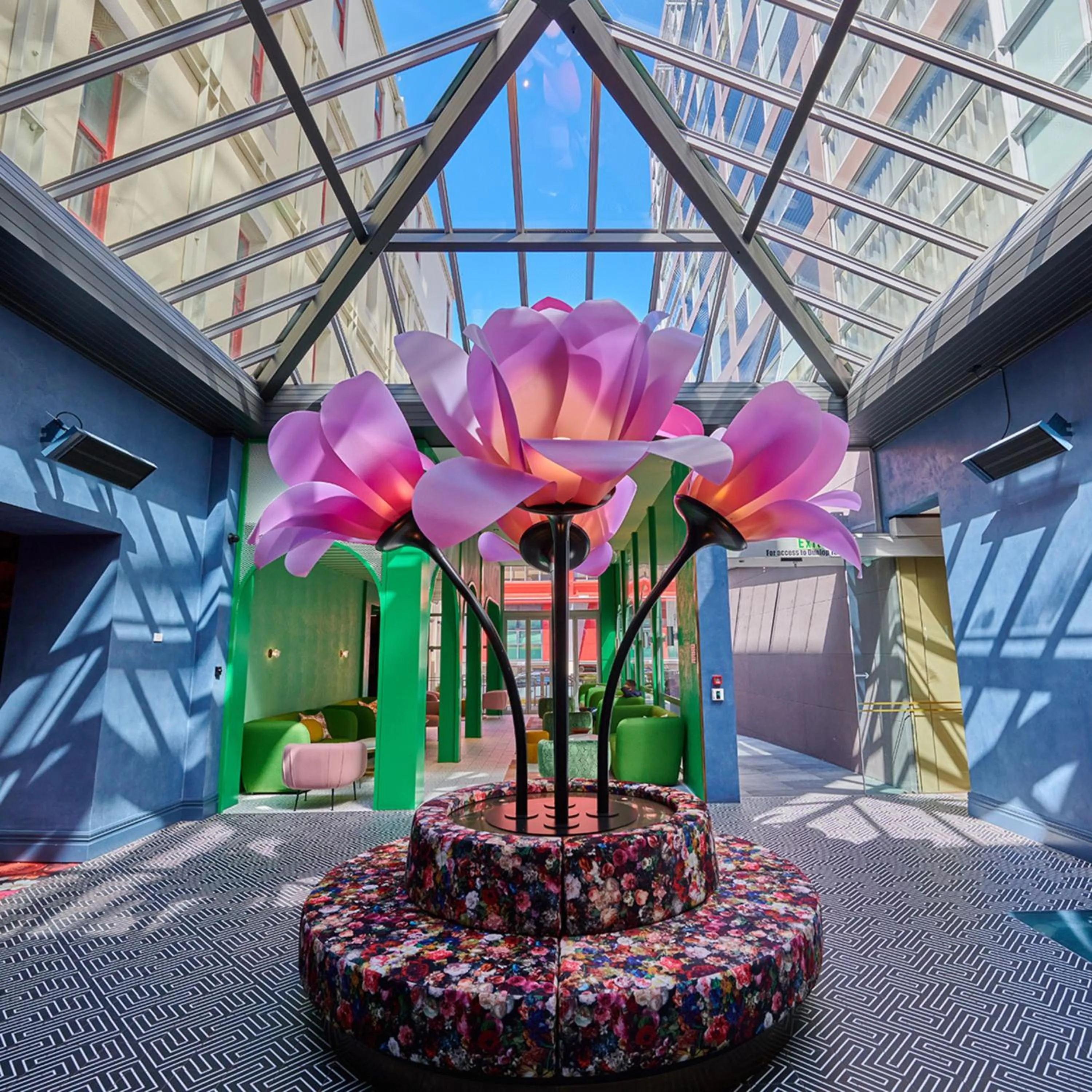 Lobby or reception in Naumi Hotel Wellington