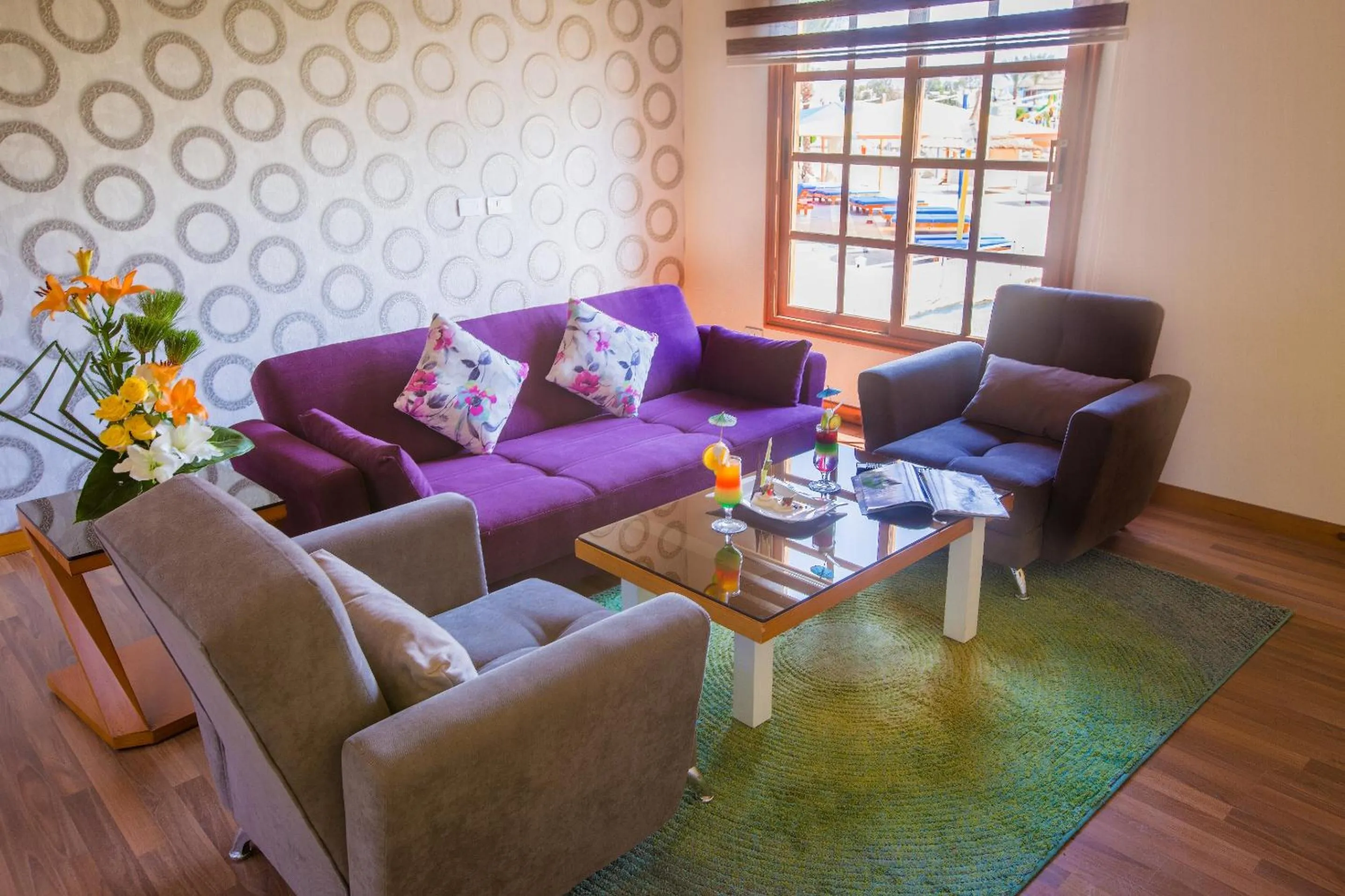 Living room in Pickalbatros Aqua Blu Sharm El Sheikh