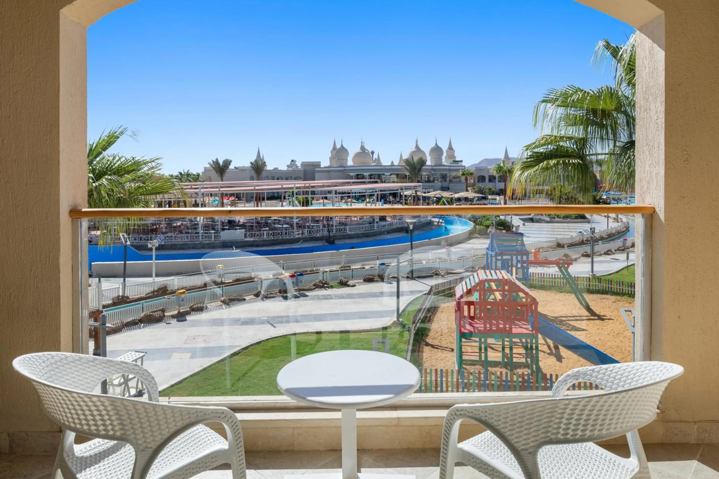 Balcony/Terrace in Pickalbatros Aqua Blu Sharm El Sheikh