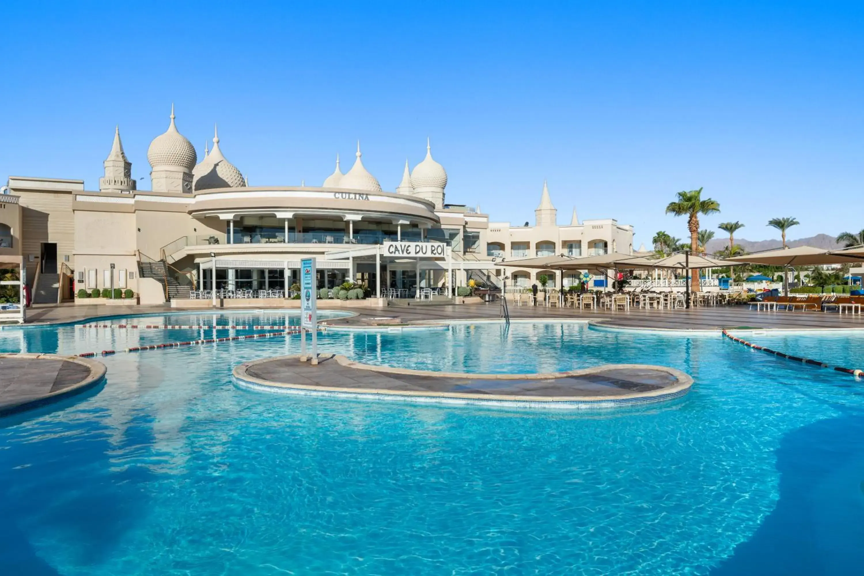 Swimming pool in Pickalbatros Aqua Blu Sharm El Sheikh Swimming pool in Pickalbatros Aqua Blu Sharm El Sheikh