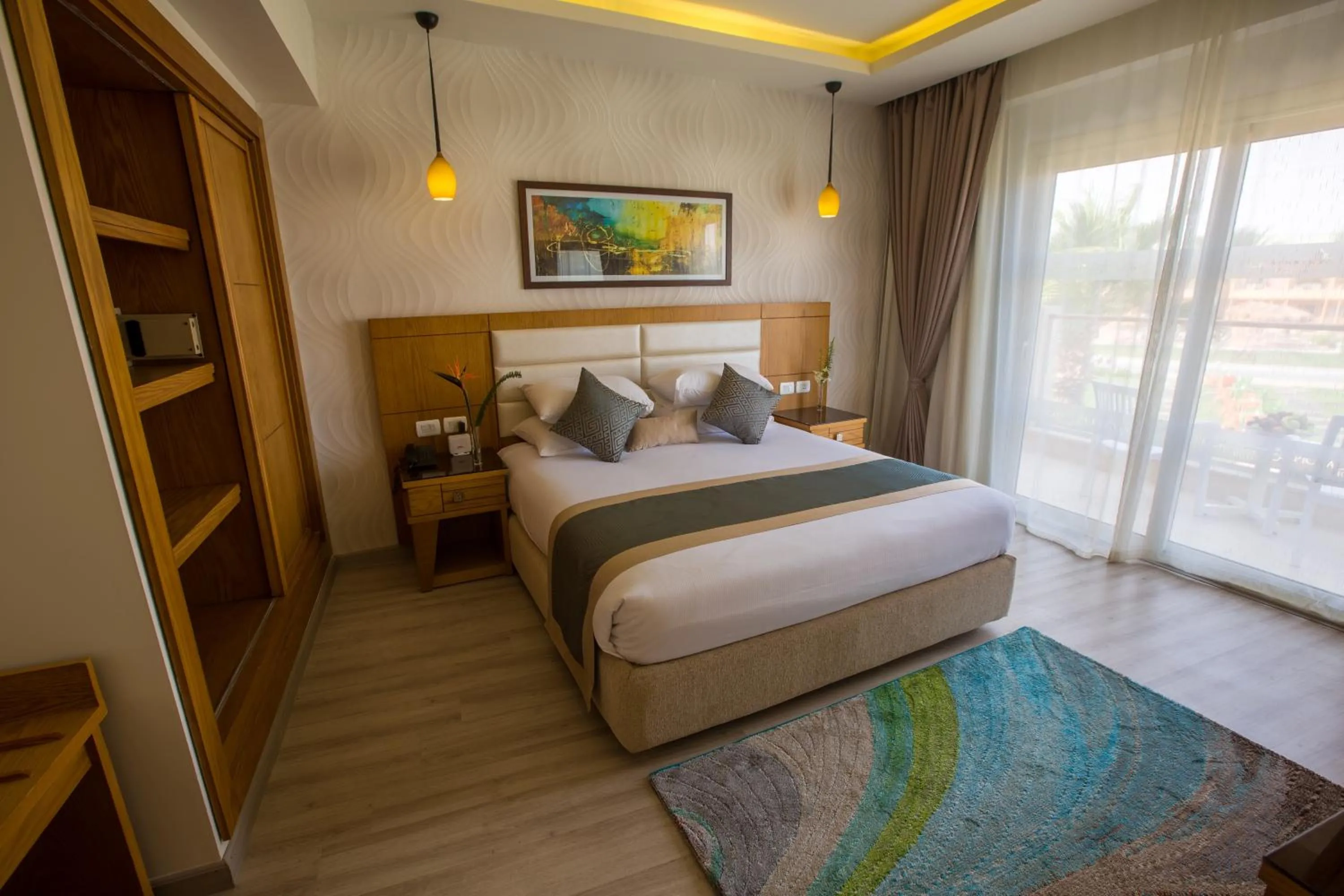 Bedroom, Bed in Pickalbatros Aqua Blu Sharm El Sheikh