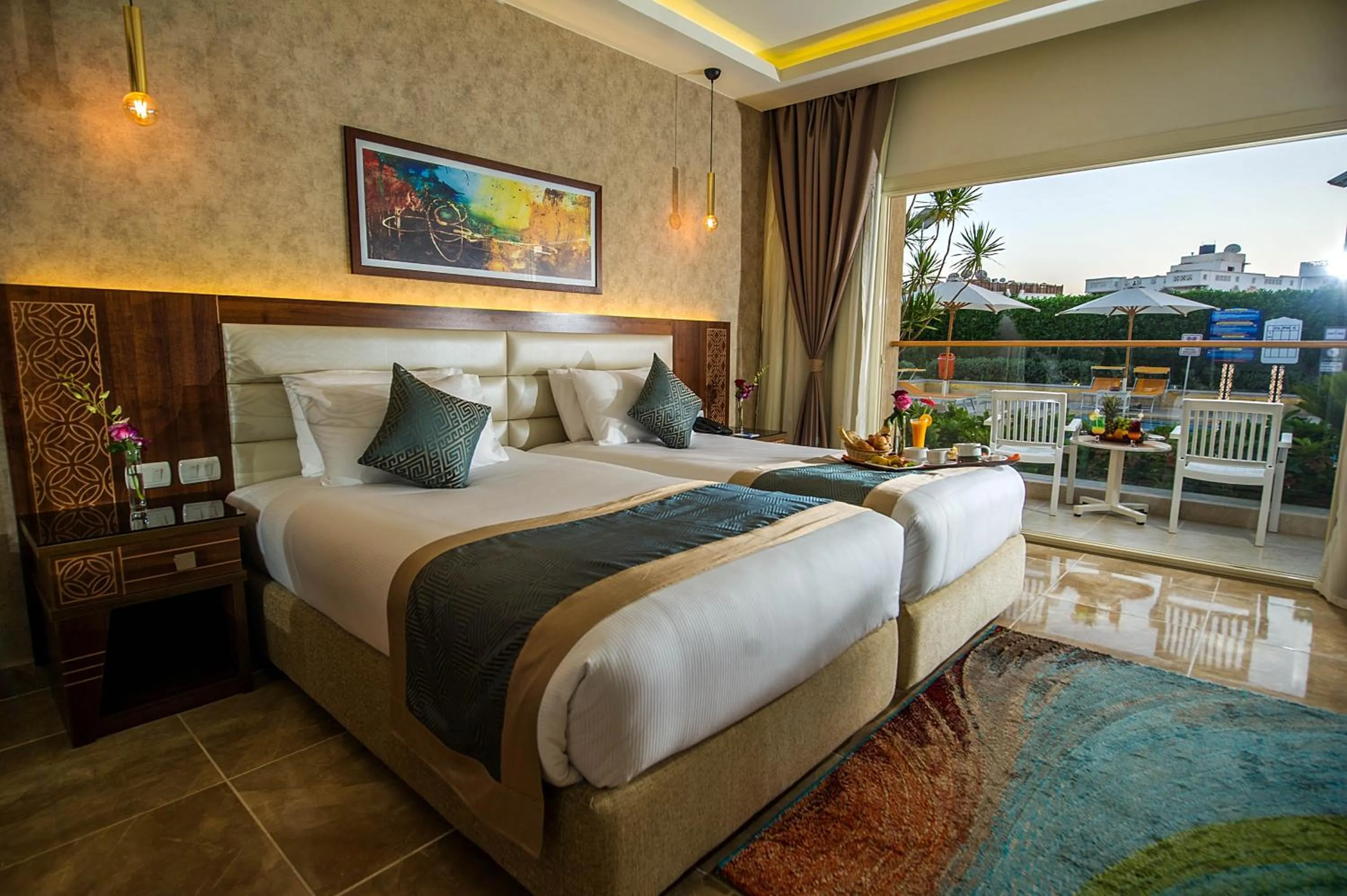 Bedroom, Bed in Pickalbatros Aqua Blu Sharm El Sheikh