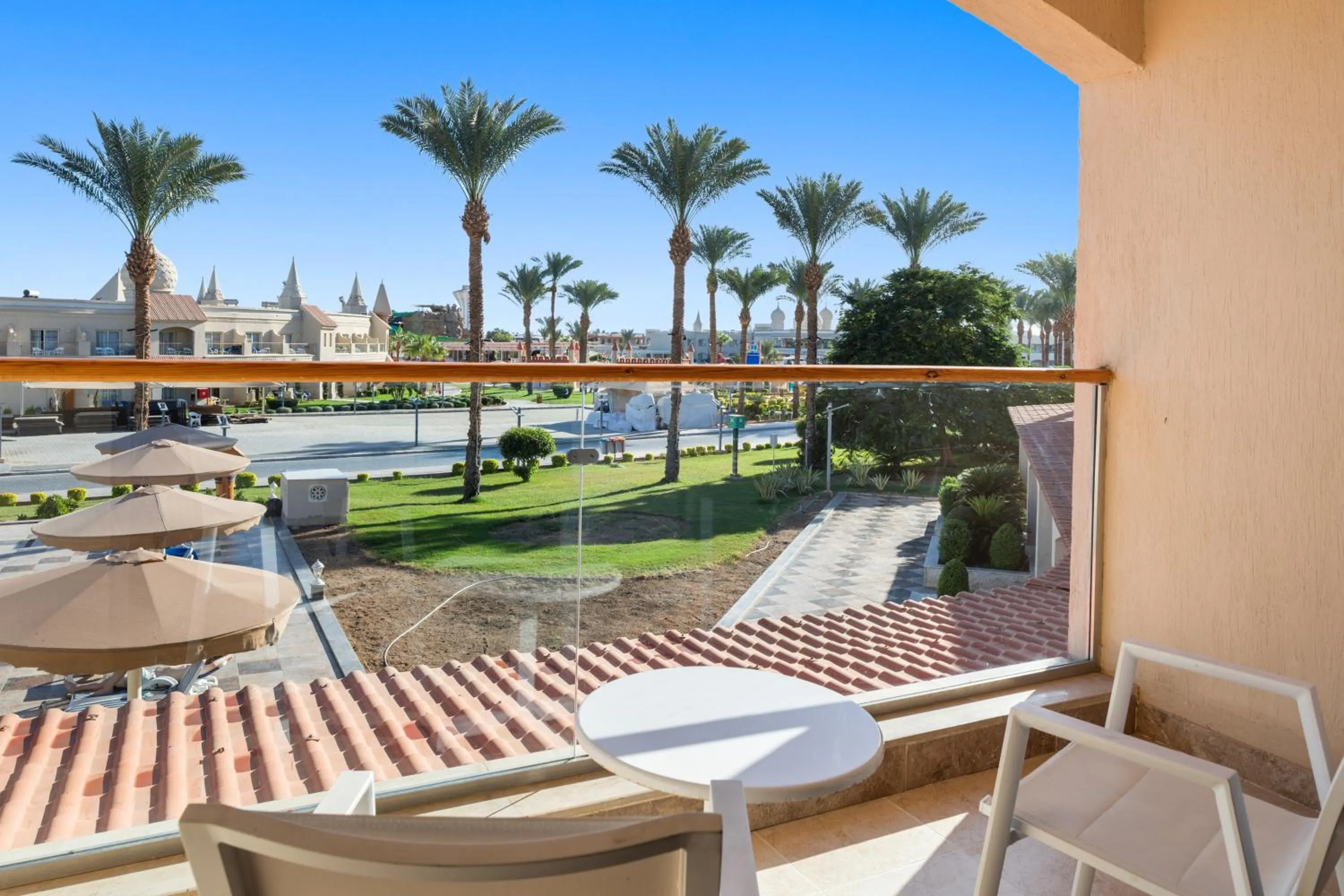 Balcony/Terrace in Pickalbatros Aqua Blu Sharm El Sheikh