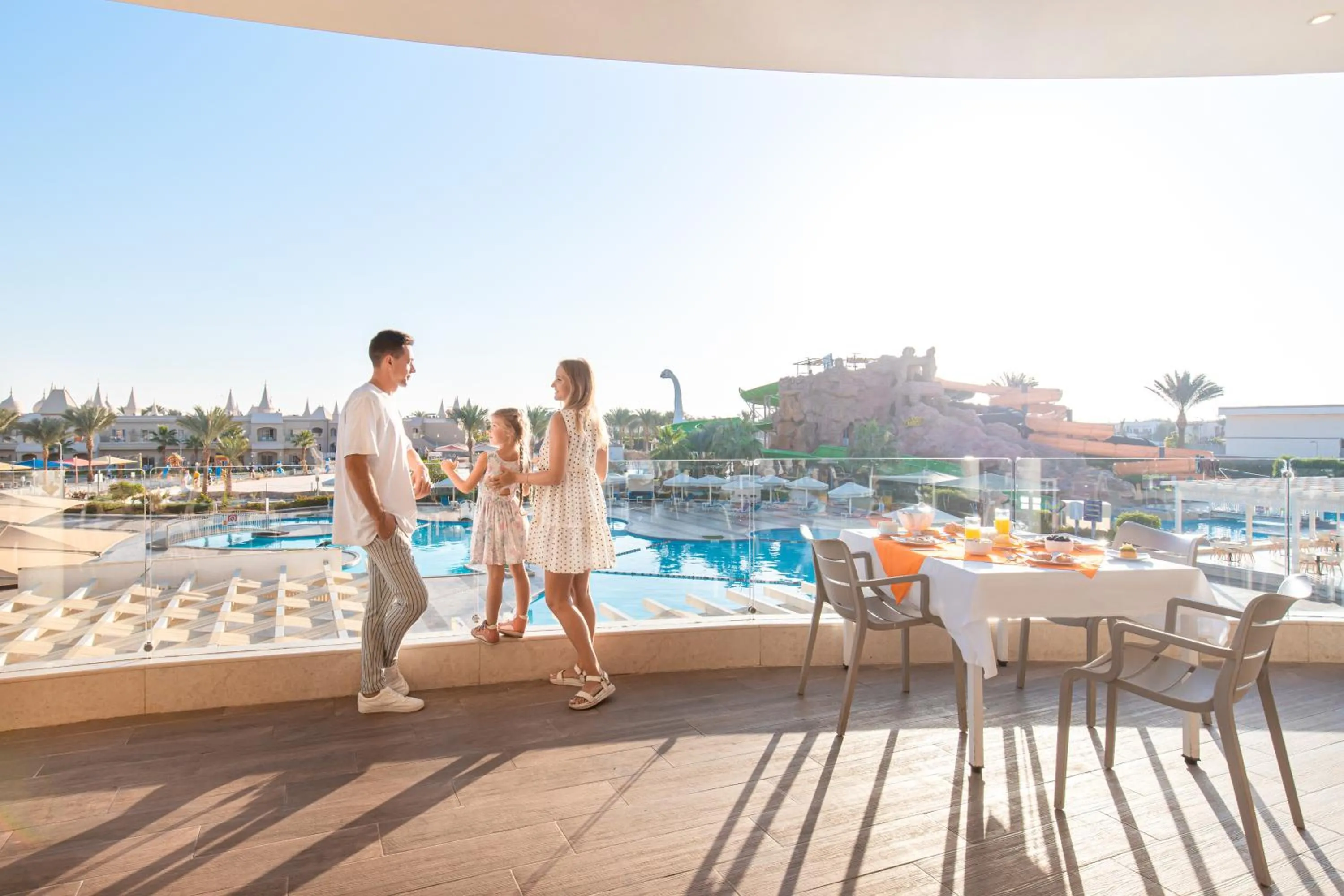 Balcony/Terrace in Pickalbatros Aqua Blu Sharm El Sheikh