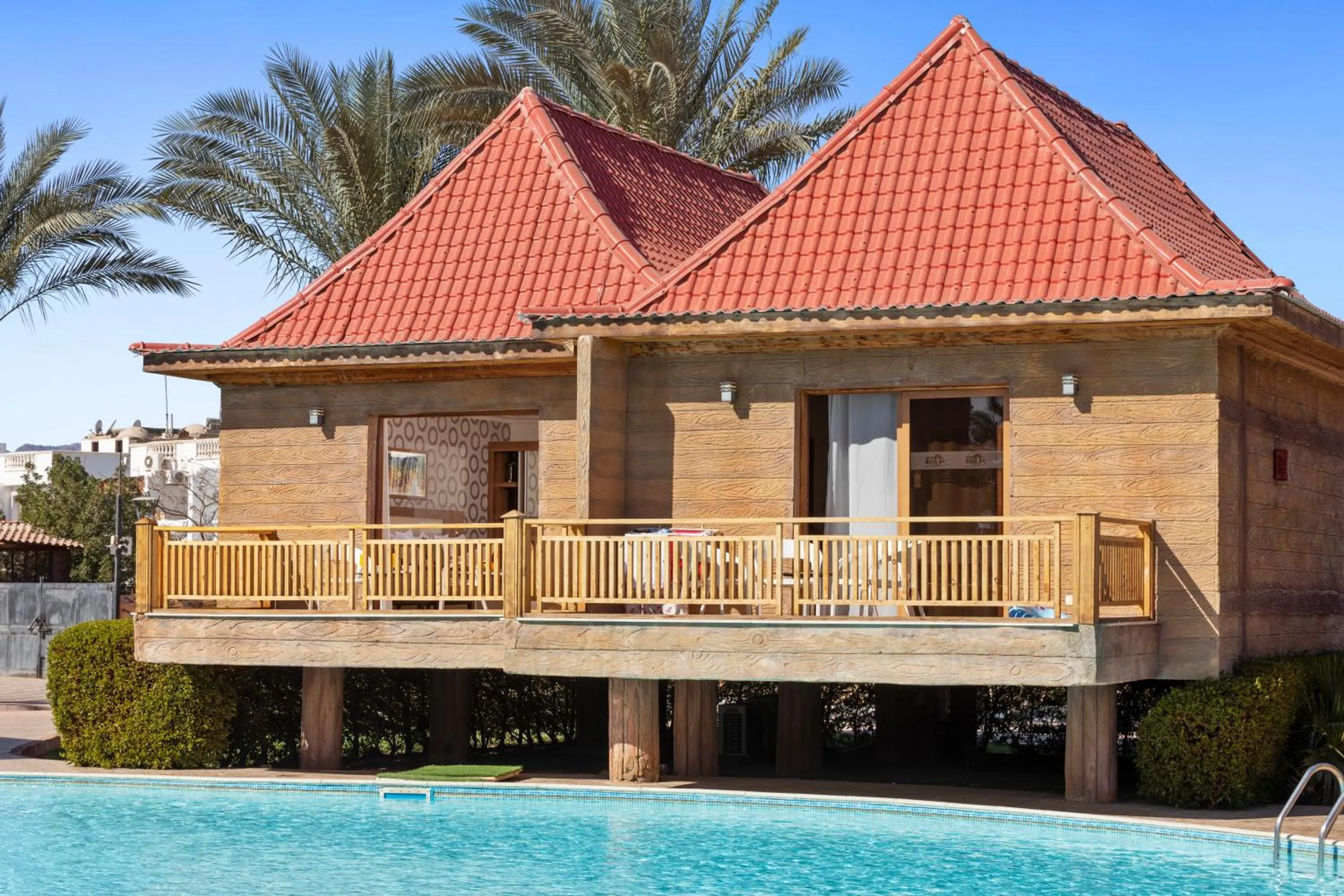 Balcony/Terrace in Pickalbatros Aqua Blu Sharm El Sheikh