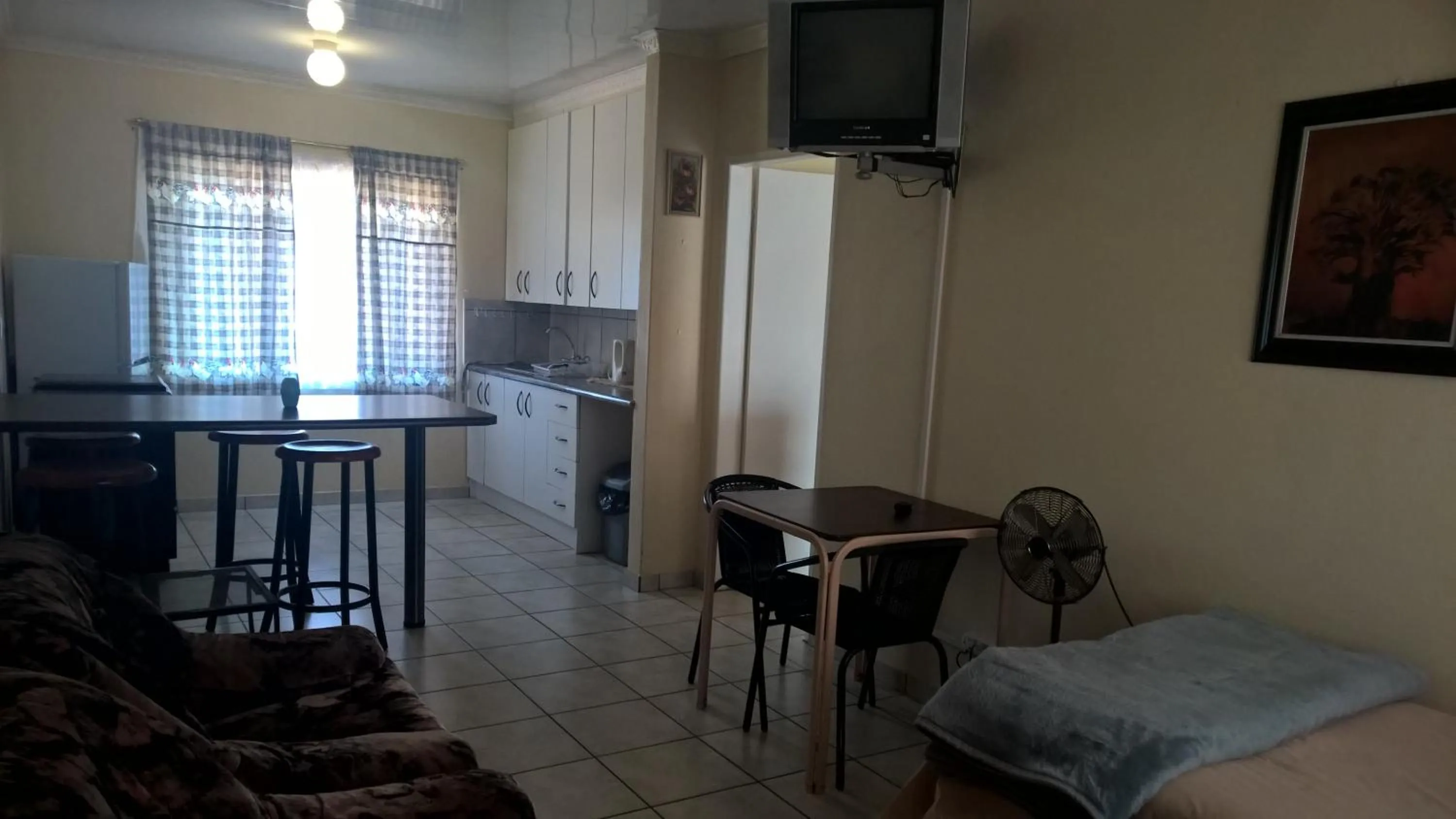 Living room in Amberlight Self Catering Accommodation