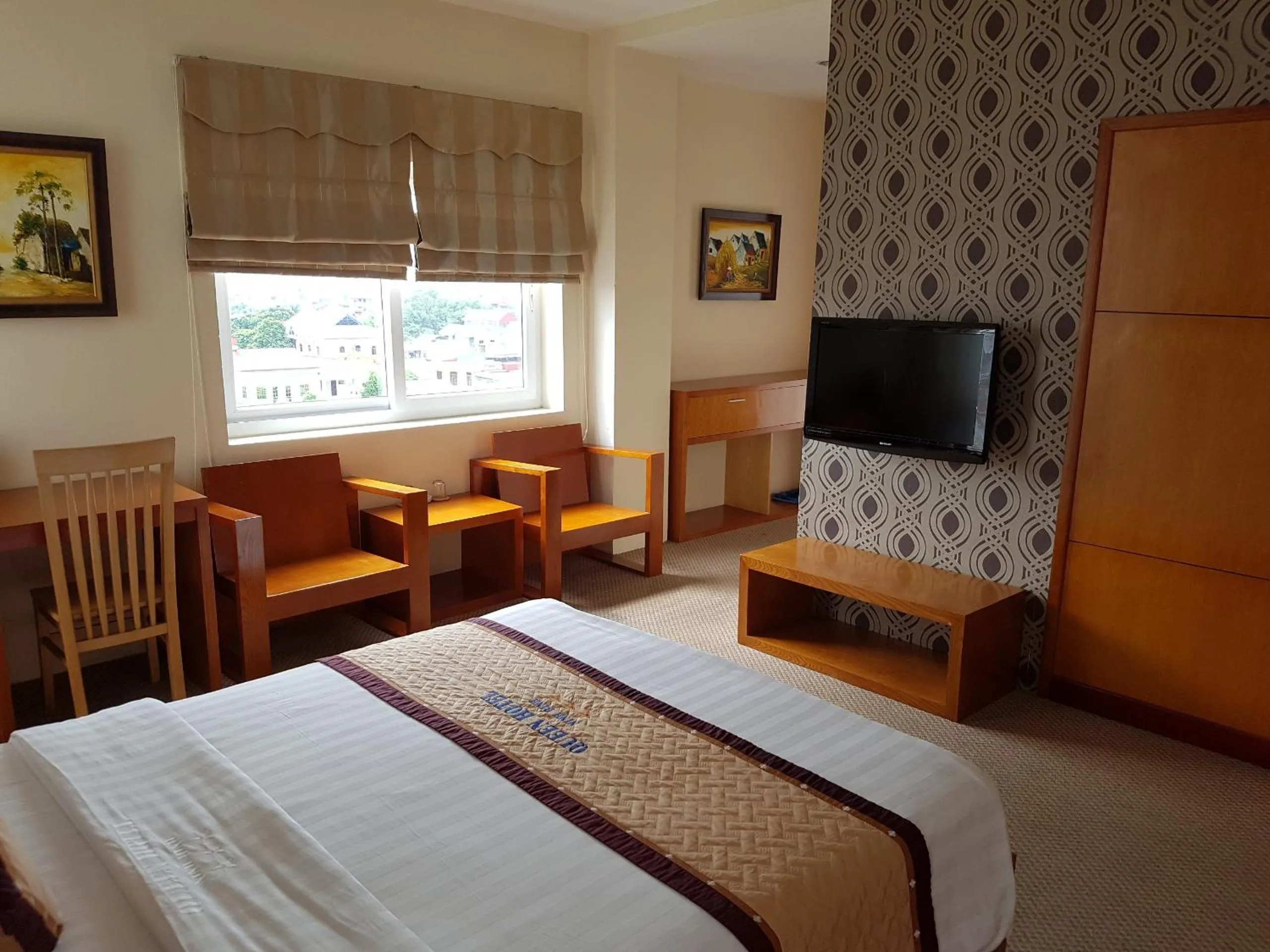 Bed in The Queen Hotel Ninh Binh