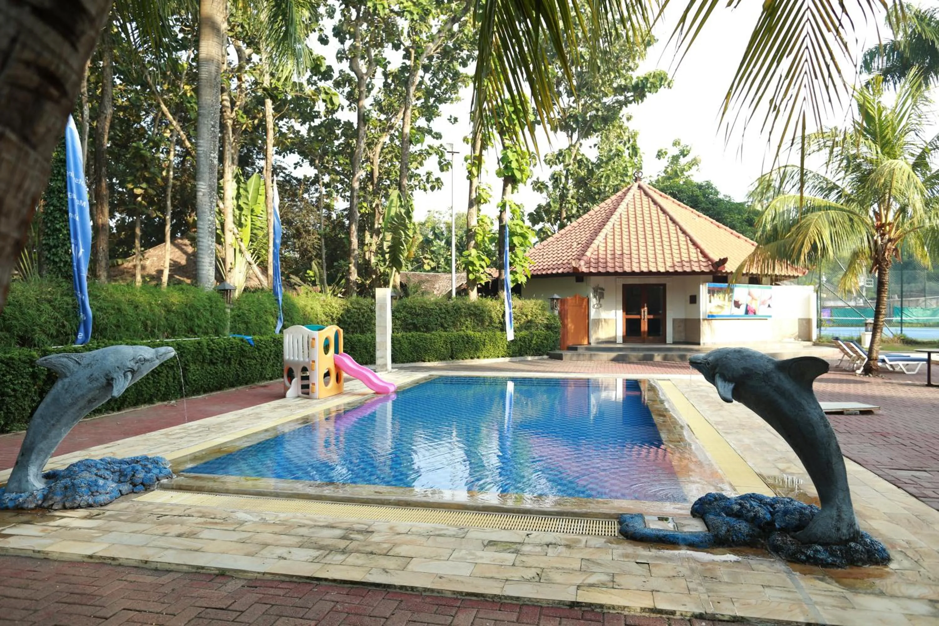 Swimming pool in Sanghyang Indah Spa Resort
