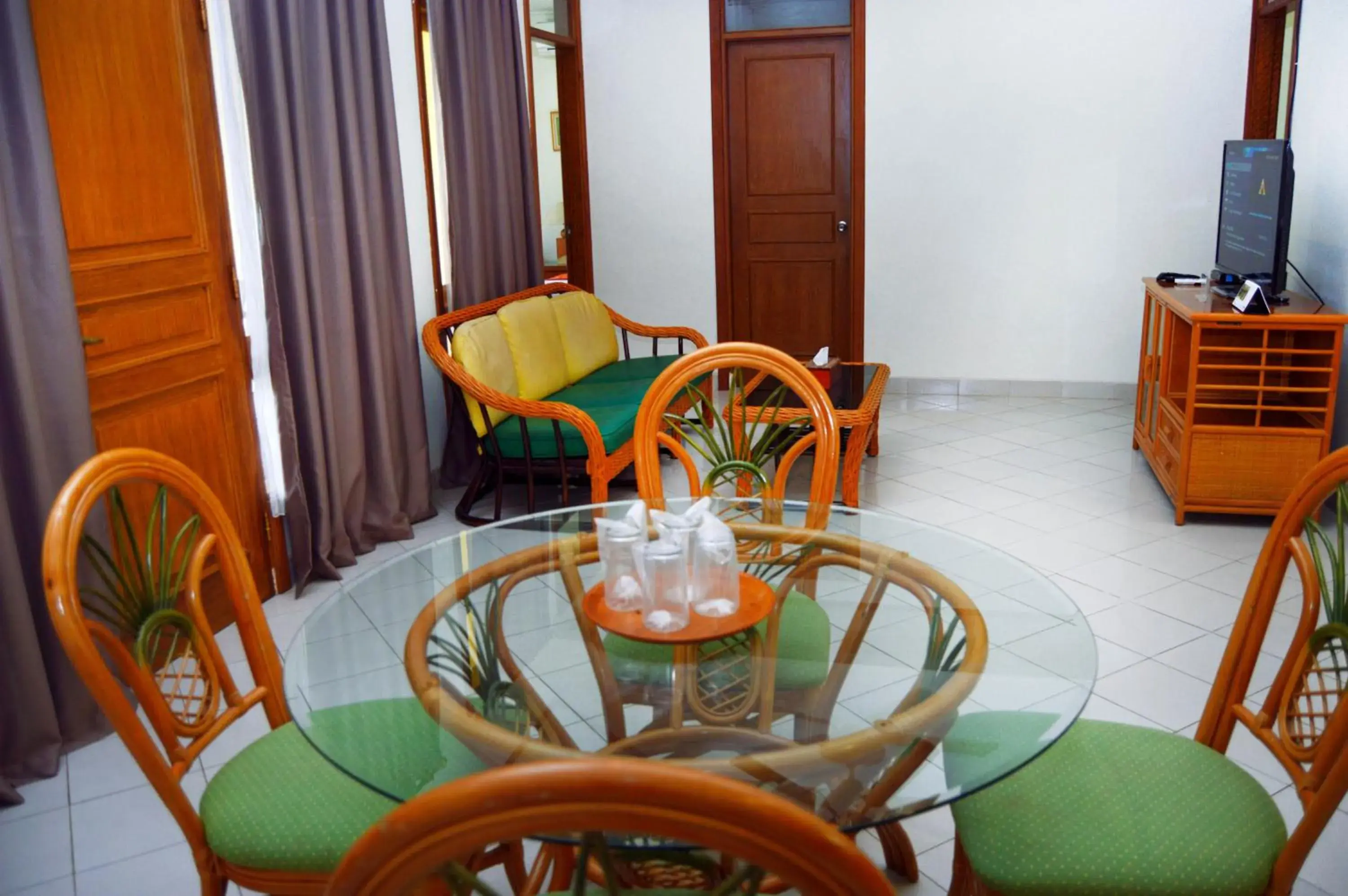 Living room in Sanghyang Indah Spa Resort Living room in Sanghyang Indah Spa Resort