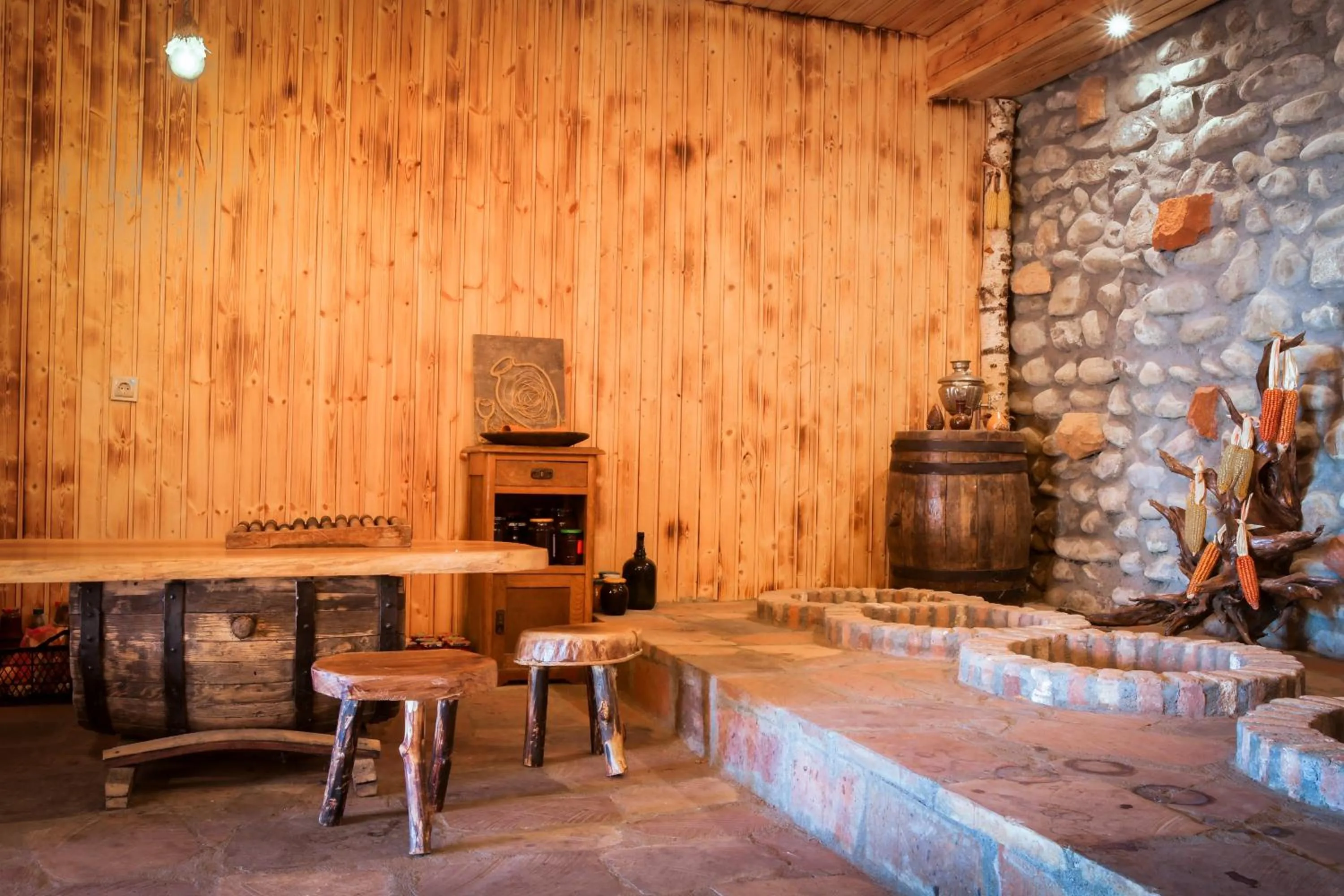 Seating area in Hotel Classic
