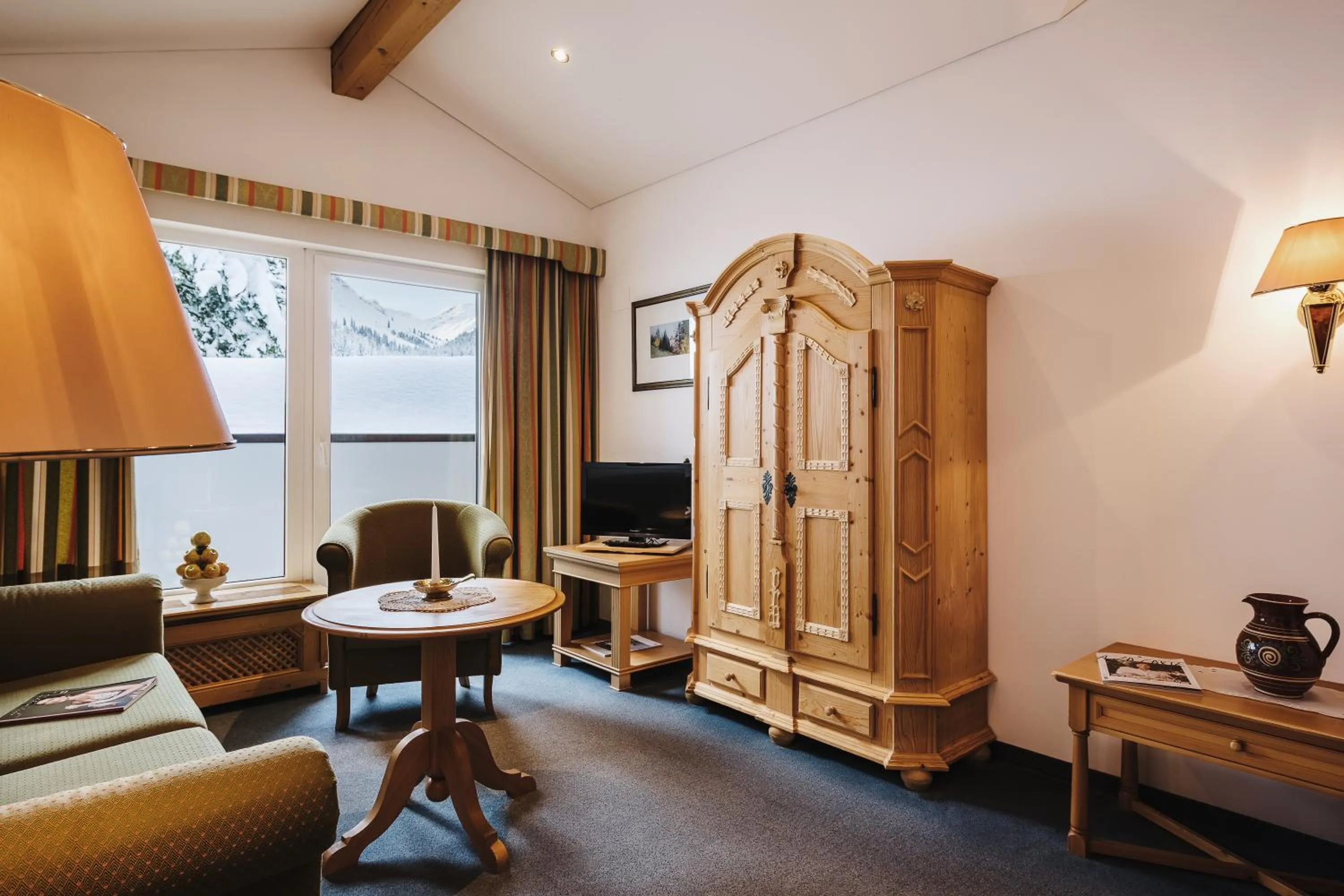 Living room in Heimspitze - Alpenhotel SKI-IN & Wirtshaus