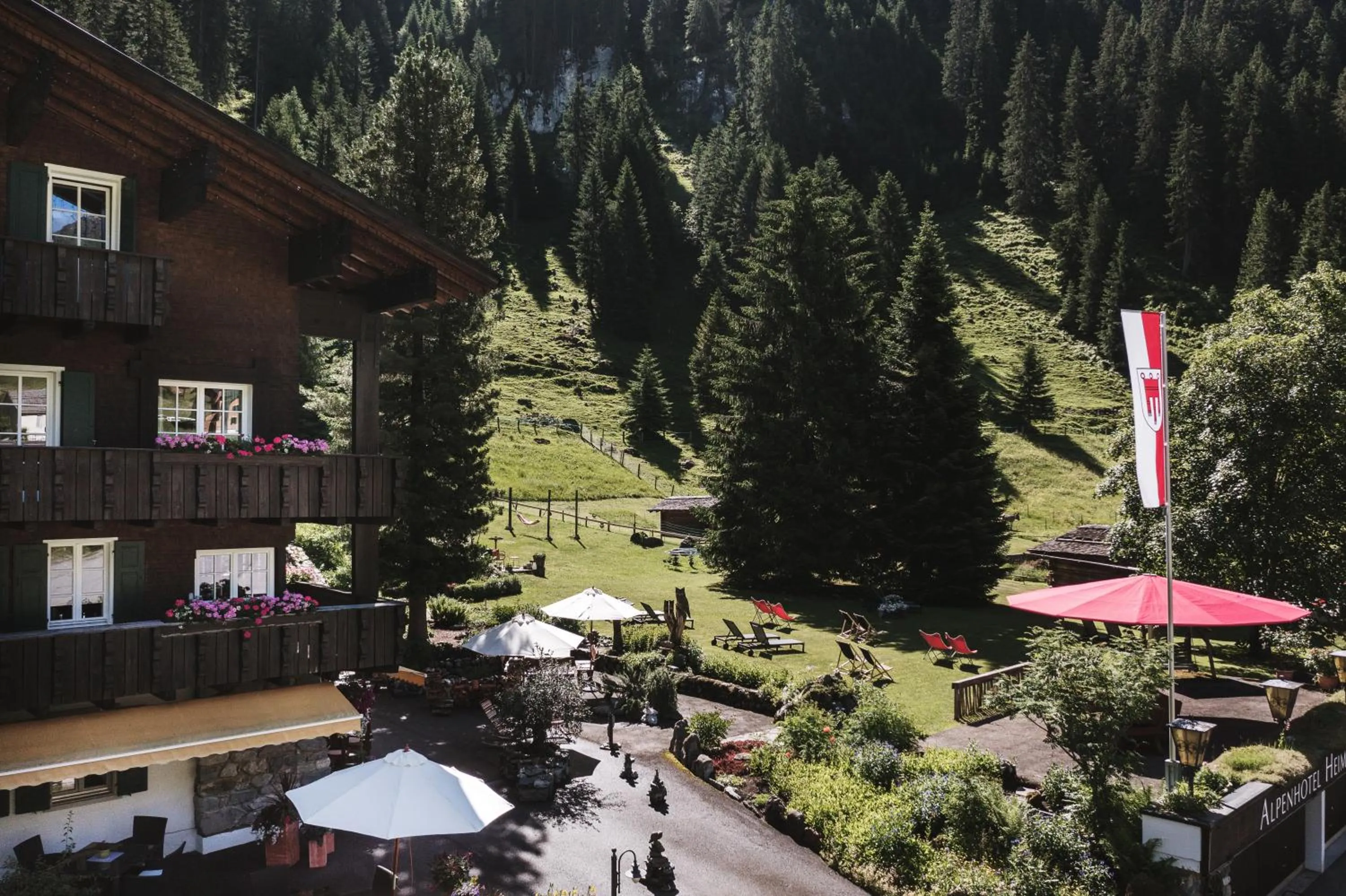 Balcony/Terrace in Heimspitze - Alpenhotel SKI-IN & Wirtshaus