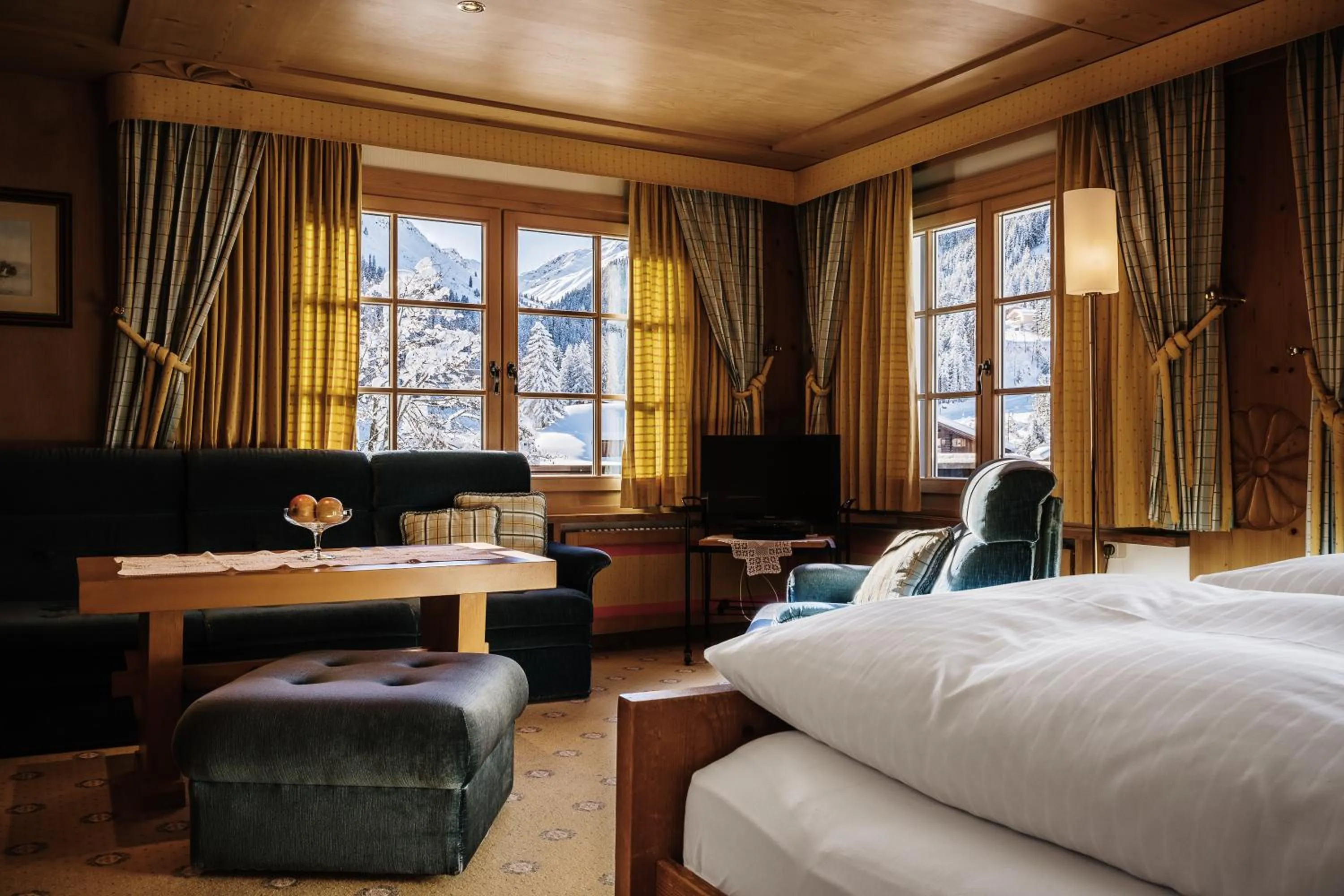 Photo of the whole room, Bed in Heimspitze - Alpenhotel SKI-IN & Wirtshaus